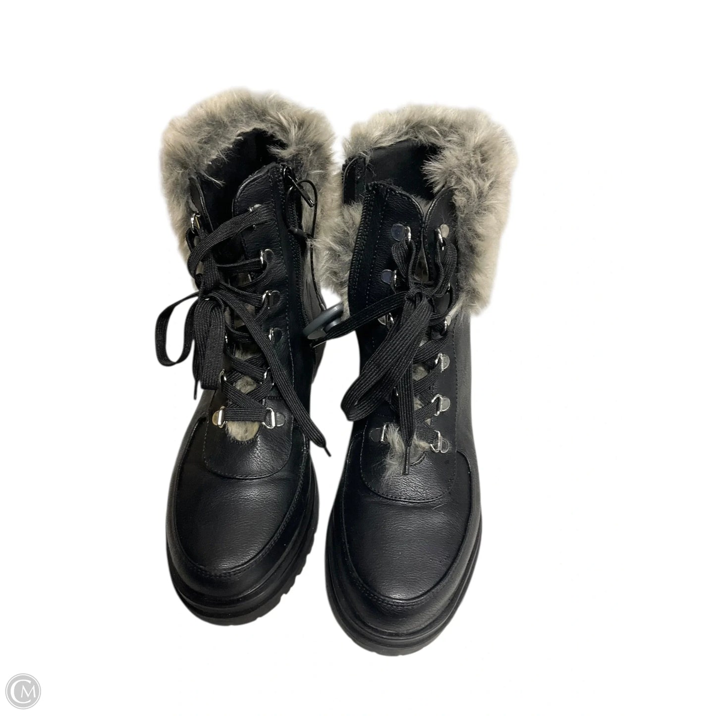 Boots Ankle Heels By Clothes Mentor In Beige, Size: 9