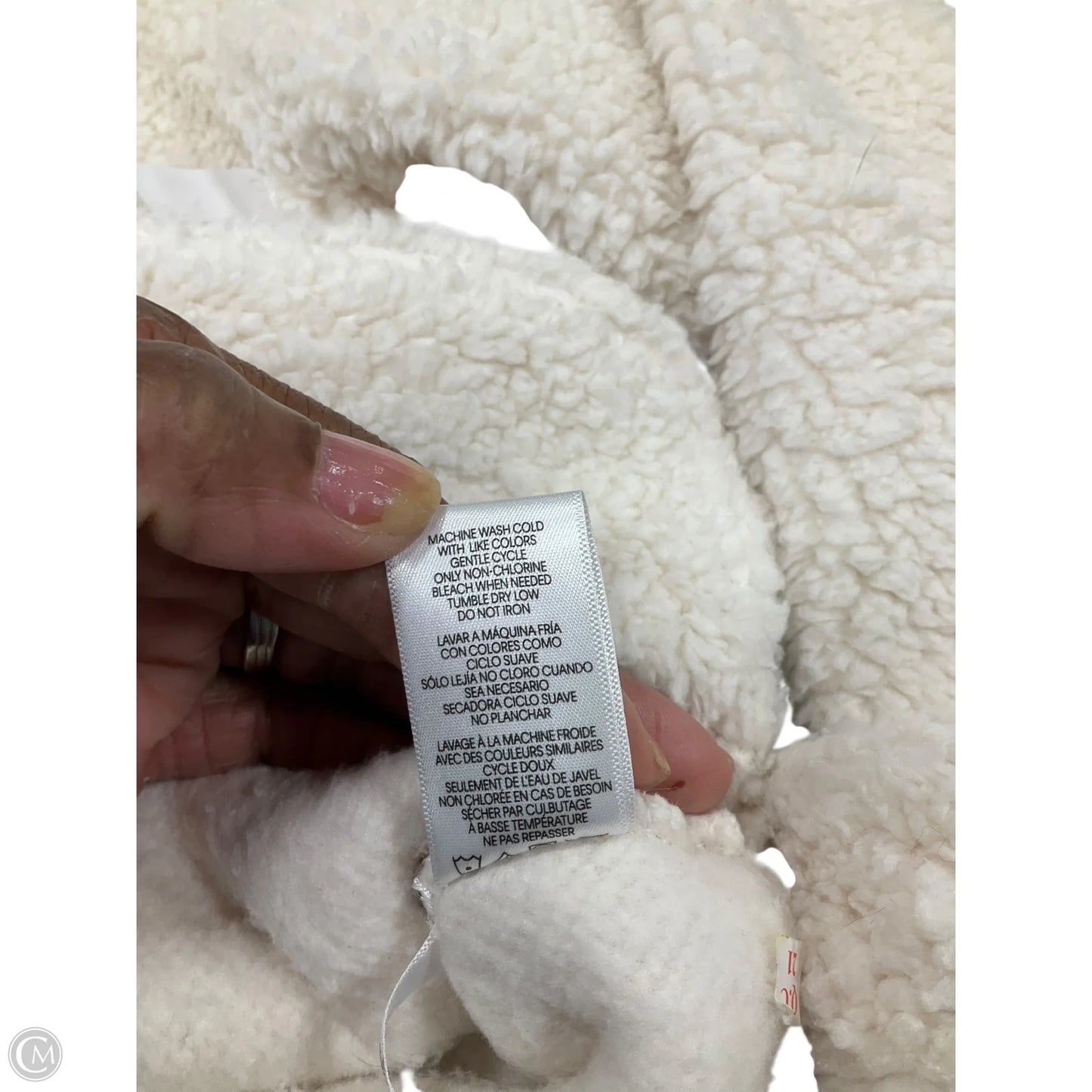 Sweater By Calvin Klein In Cream, Size: S