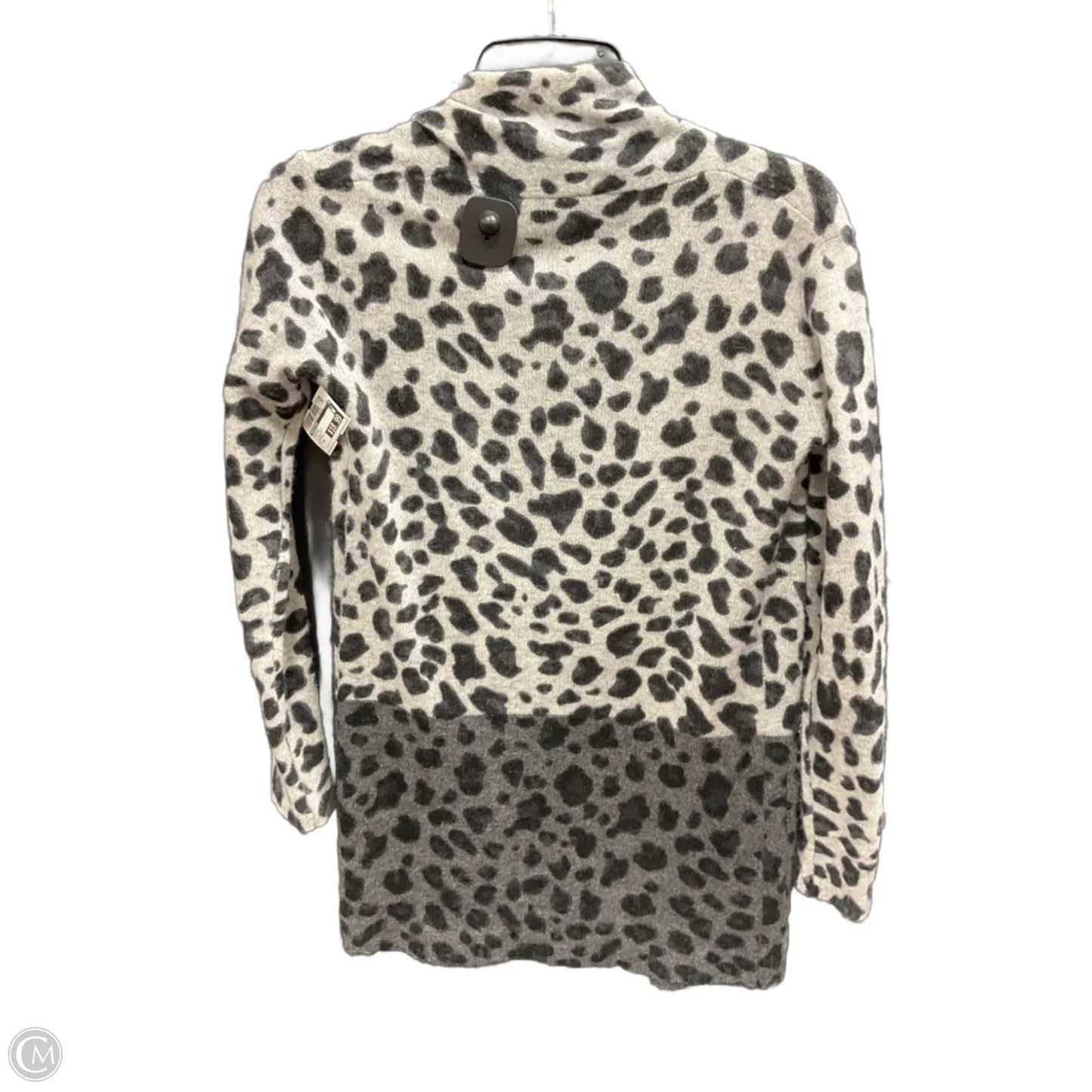 Cardigan By Magaschoni In Animal Print, Size: Xs