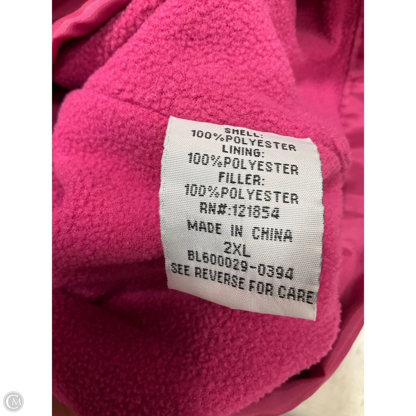 Jacket Other By Totes In Pink, Size: 2x