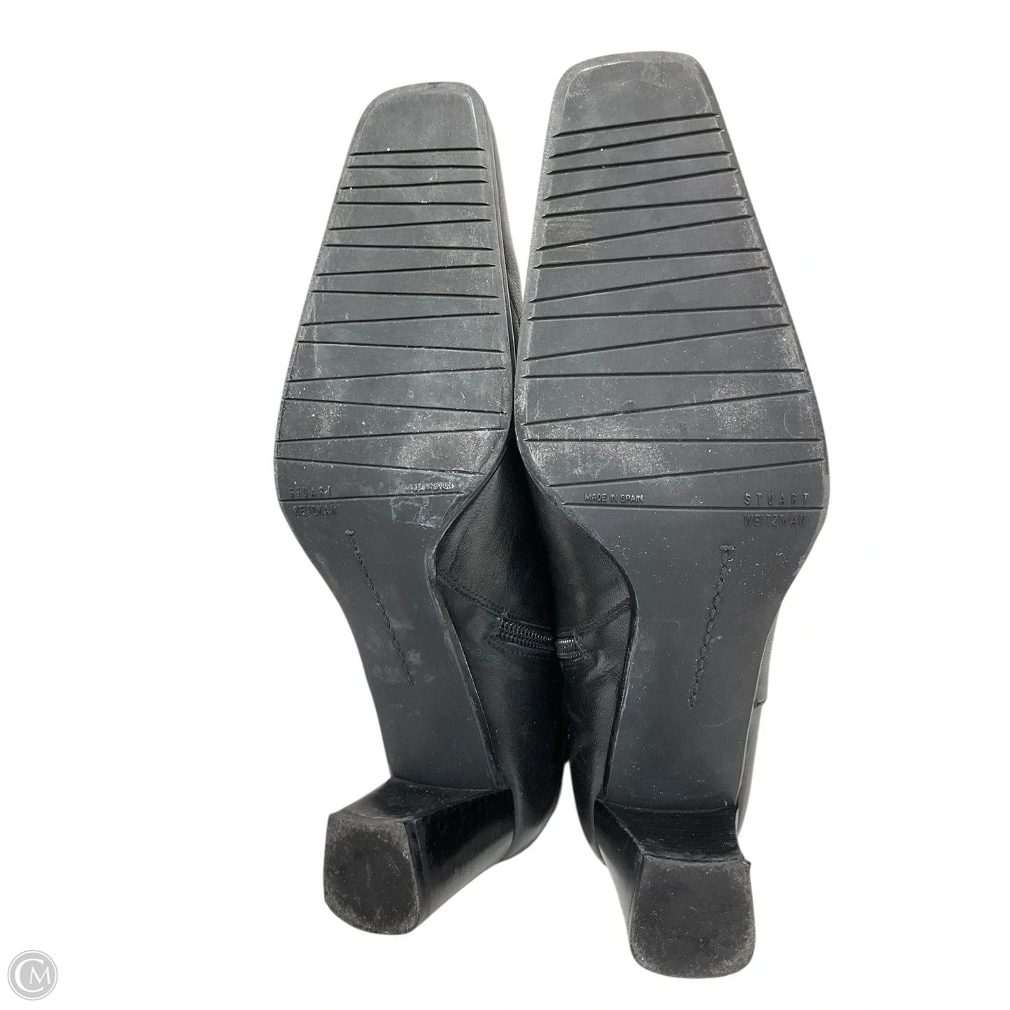 Boots Designer By Stuart Weitzman In Black, Size: 8.5