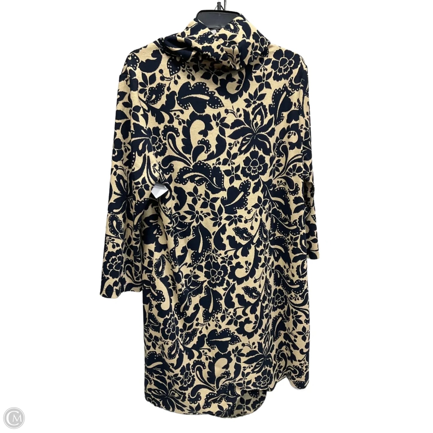 Dress Casual Short By Tyler Boe In Blue & Tan, Size: L