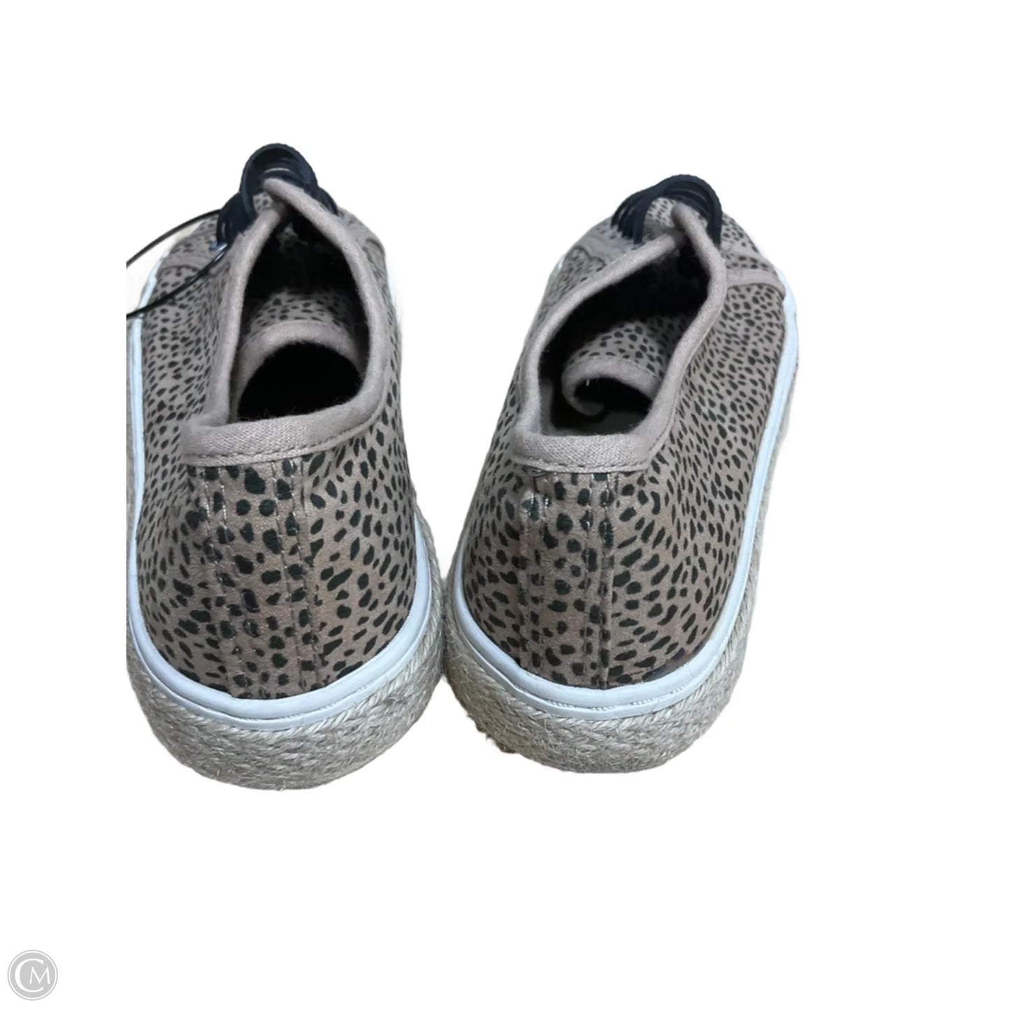 Shoes Flats By Michelle Mcdowell In Animal Print, Size: 7