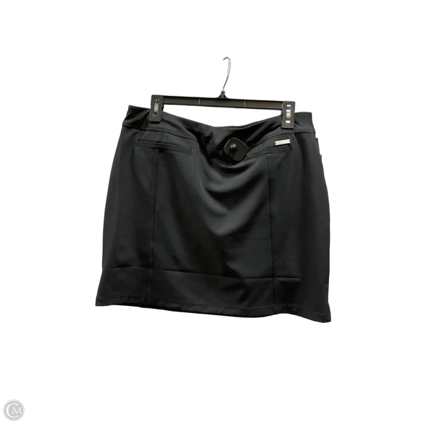 Athletic Skort By Adidas In Black, Size: M