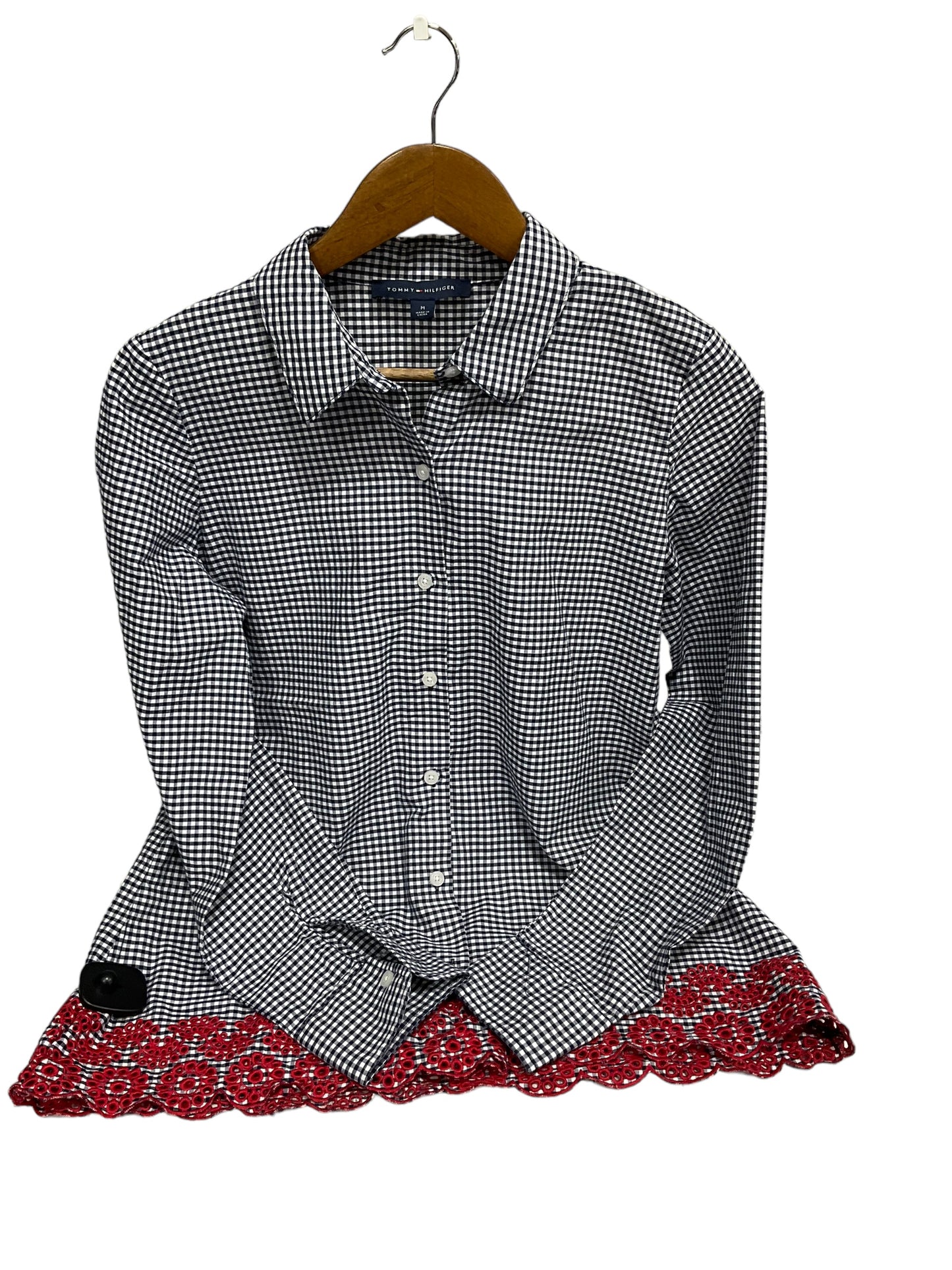 Blouse Long Sleeve By Tommy Hilfiger Size: M