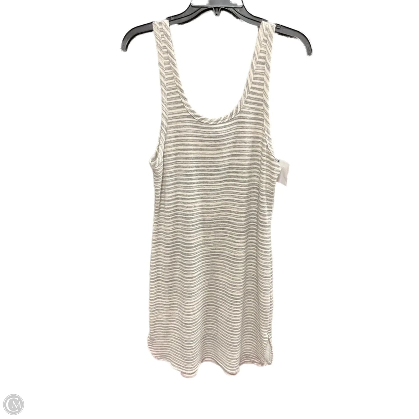 Dress Casual Short By Cme In Grey & White, Size: S