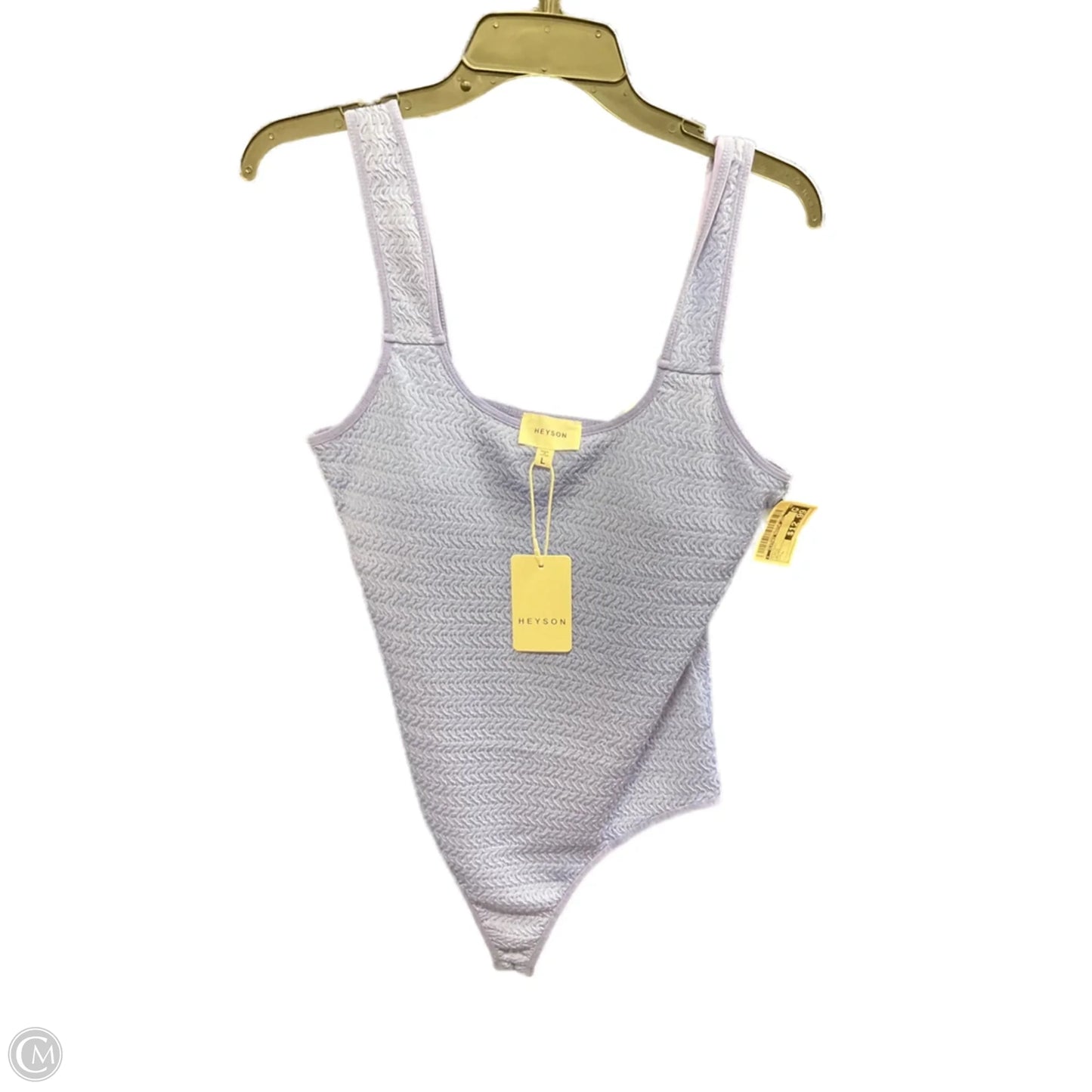 Bodysuit By Clothes Mentor In Purple, Size: L