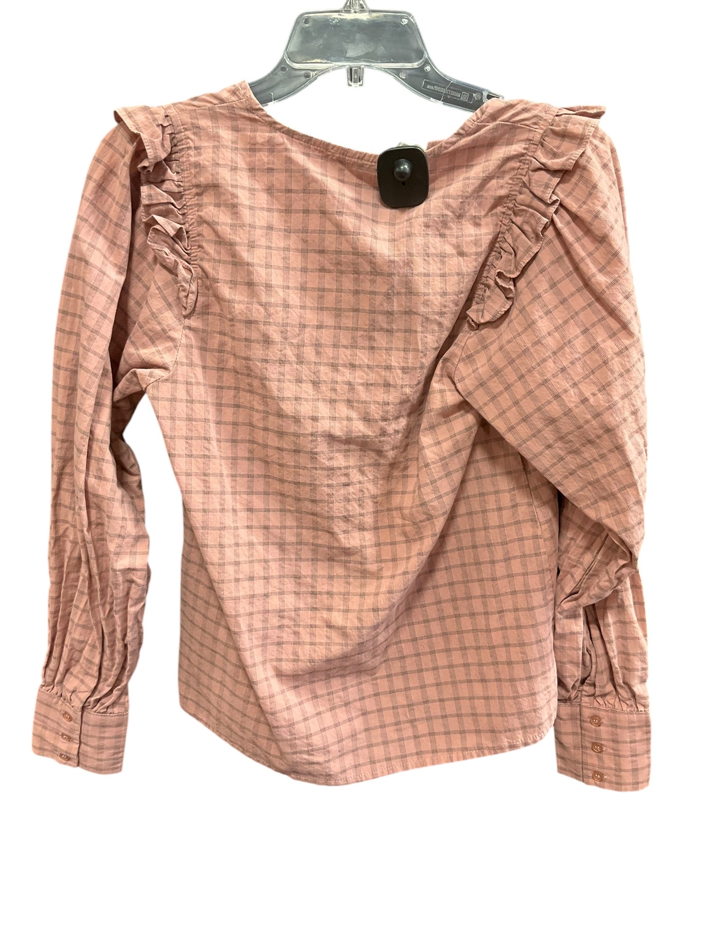 Top Long Sleeve By Ro & De In Mauve, Size: Xs
