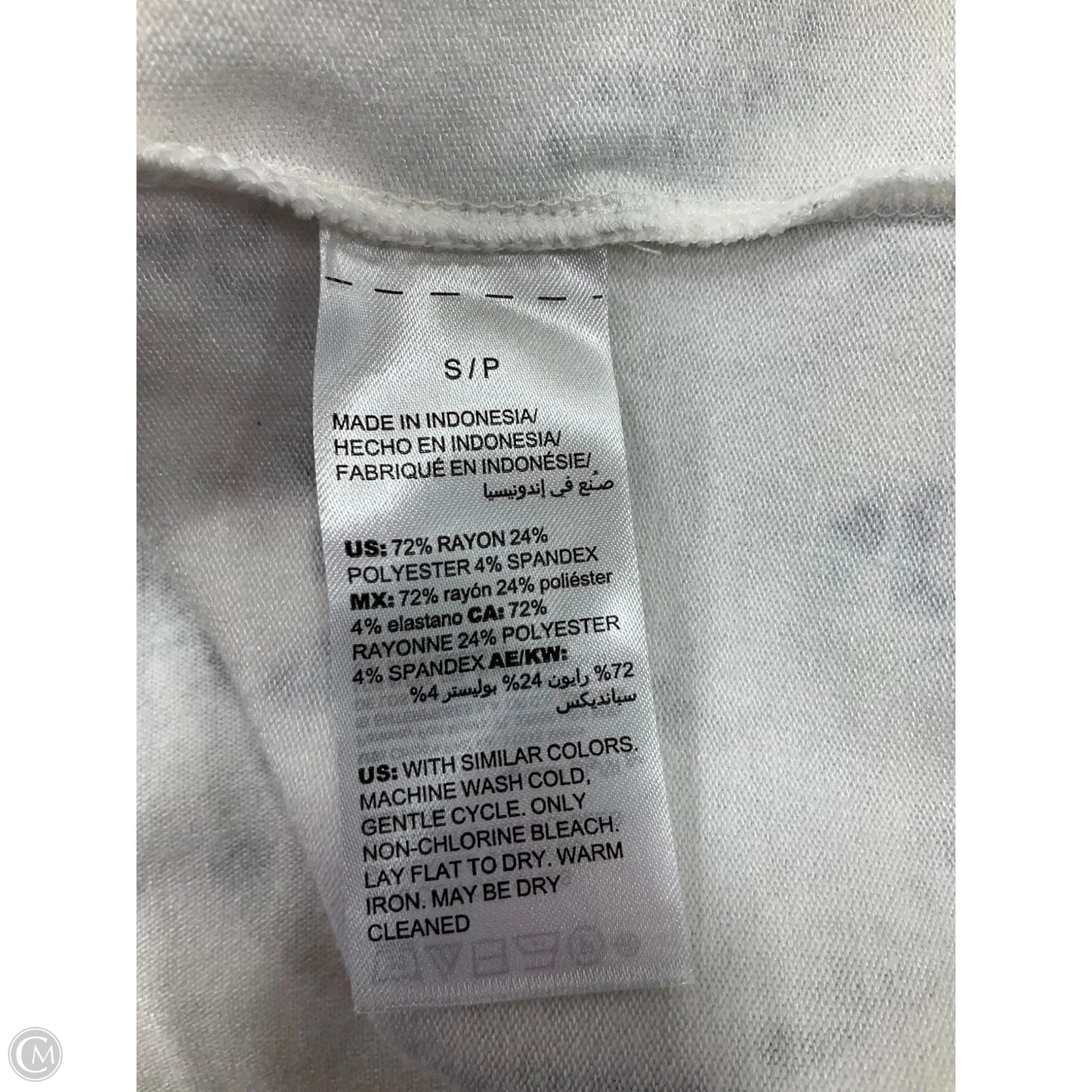 Top Sleeveless By Universal Thread In Grey & Tan, Size: S