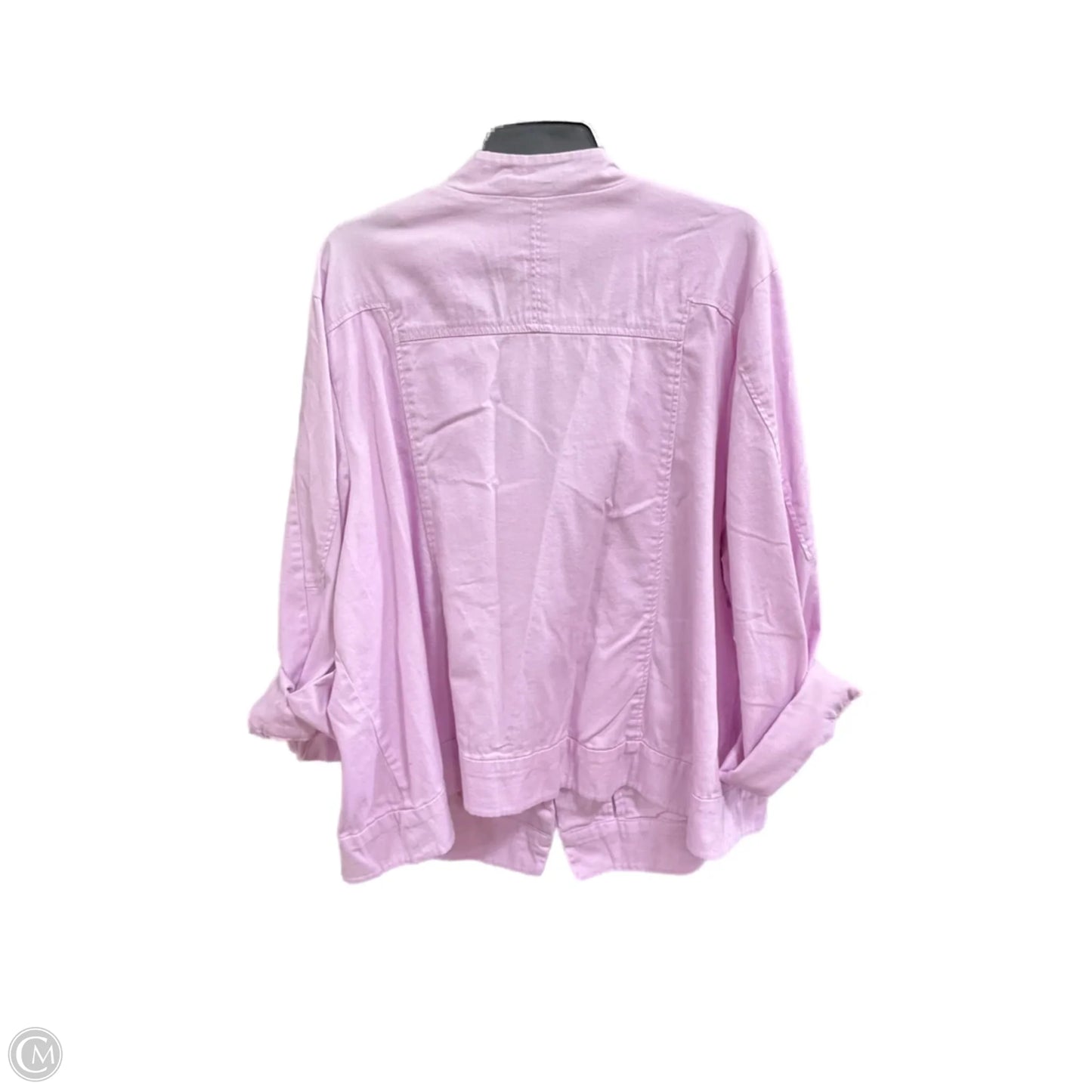 Jacket Other By Avenue In Purple, Size: 2x
