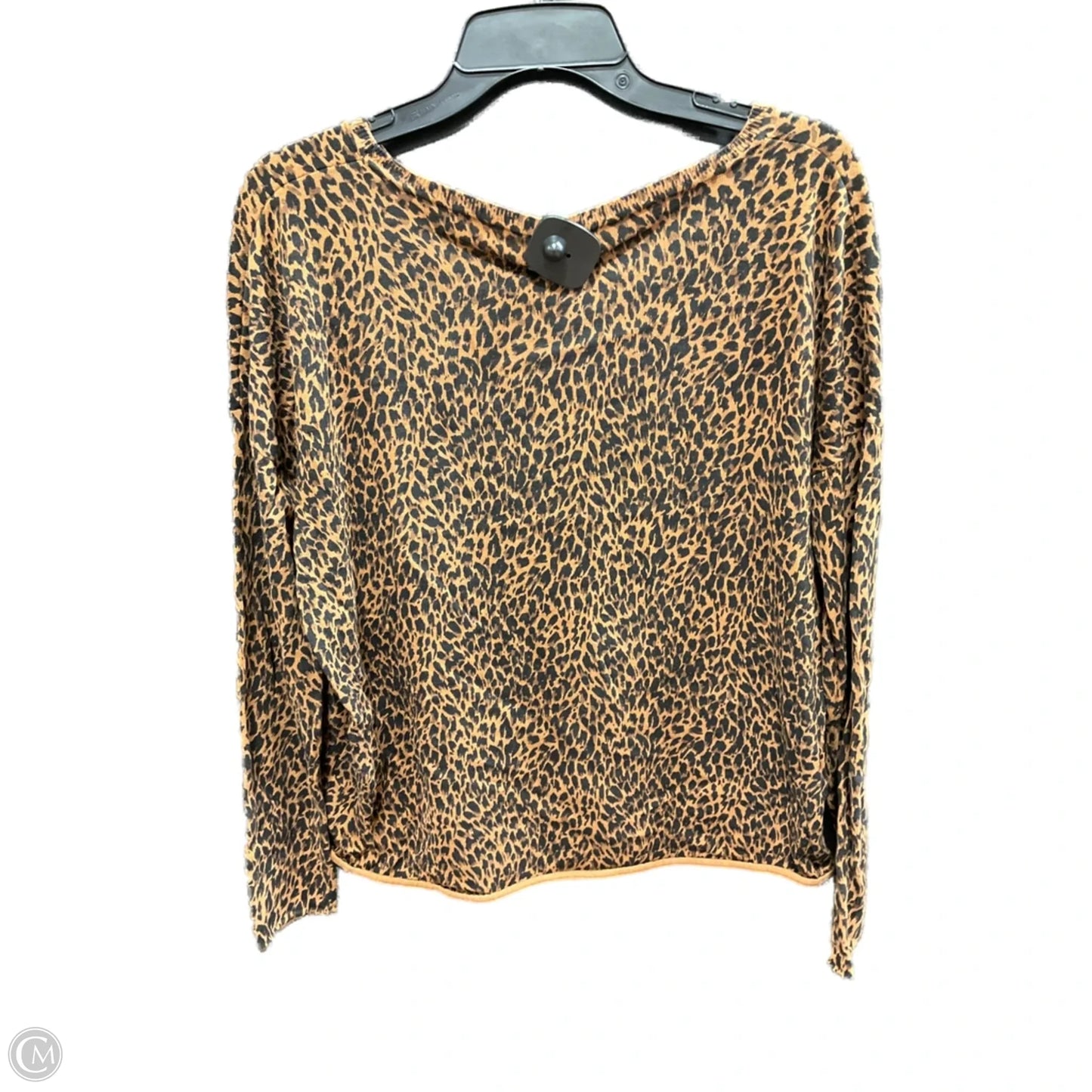 Sweater By Garnet Hill In Animal Print, Size: S