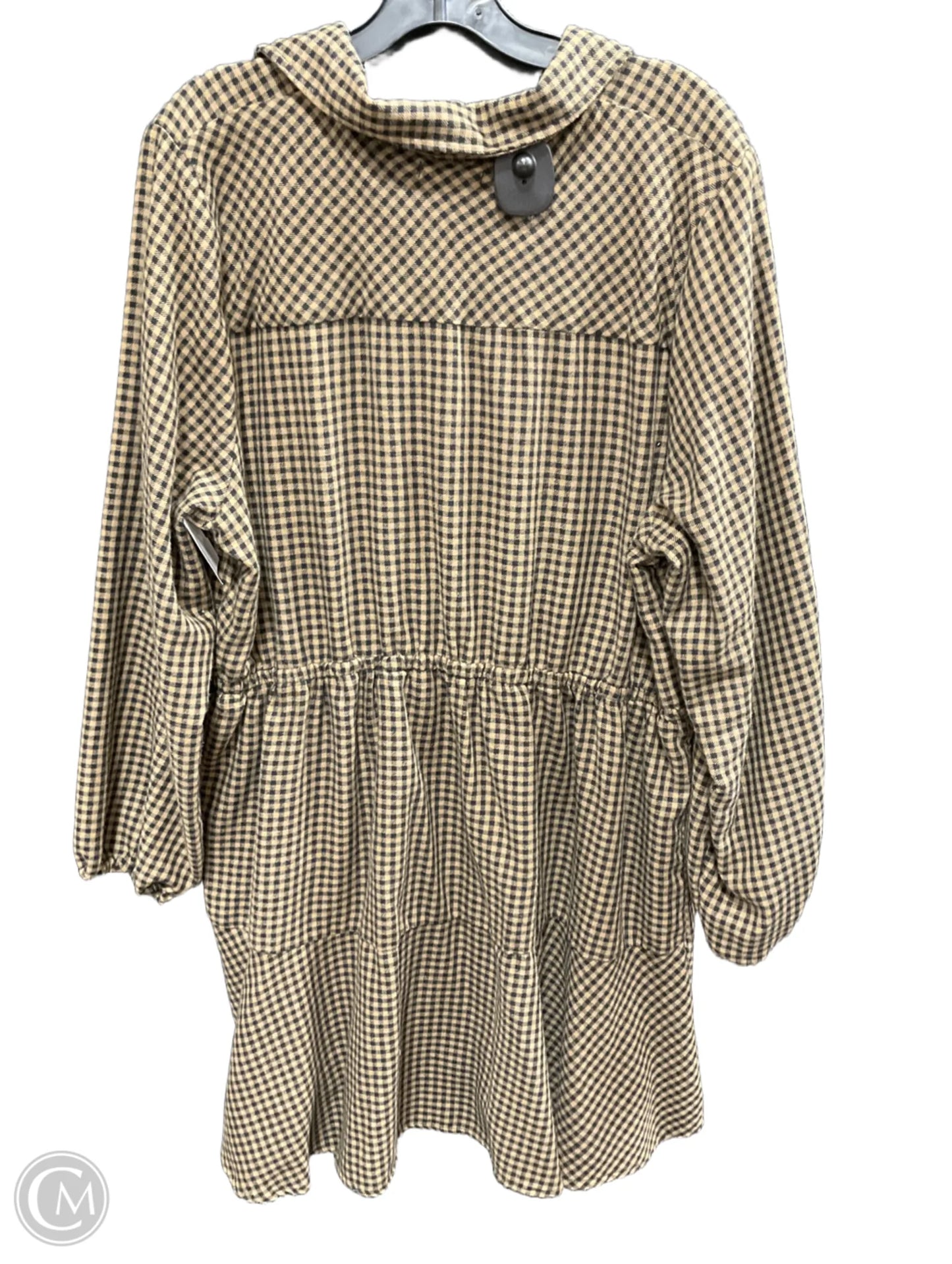 Dress Casual Short By Maurices In Black & Tan, Size: 1x