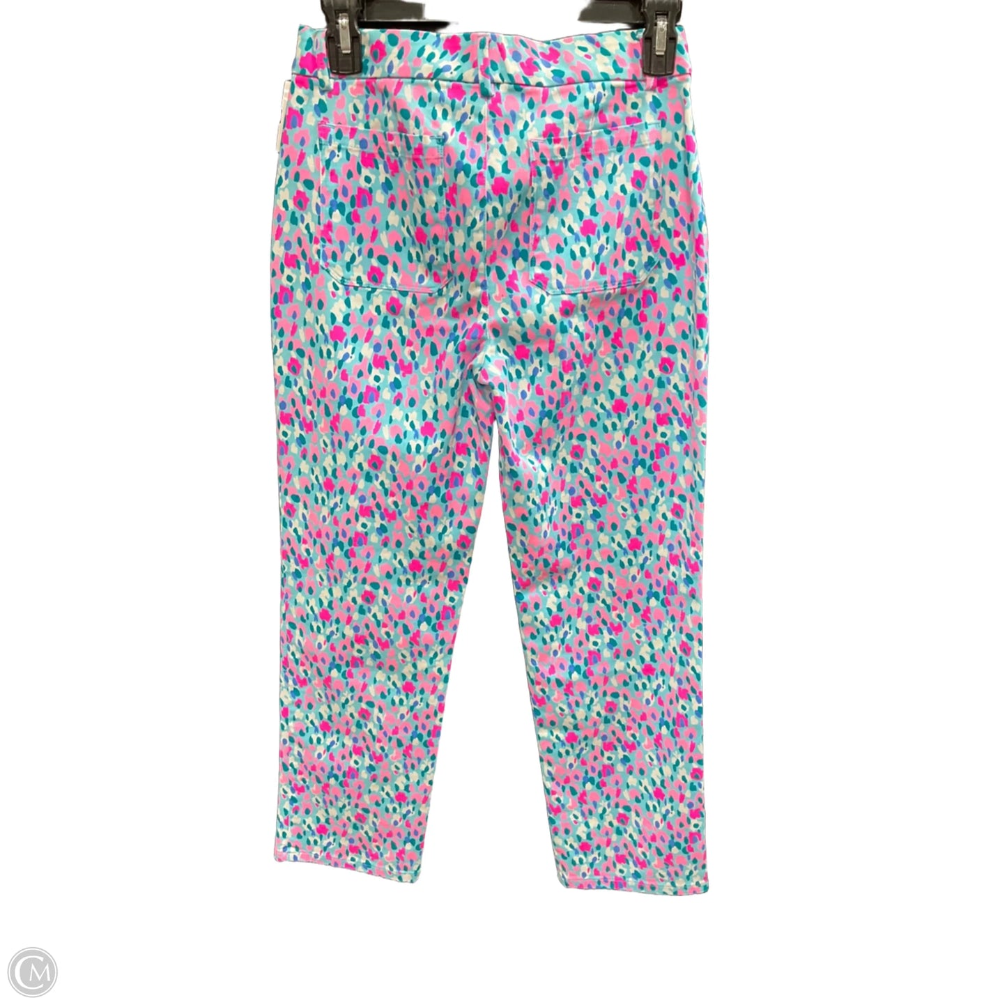 Pants Designer By Lilly Pulitzer In Blue & Pink, Size: 0