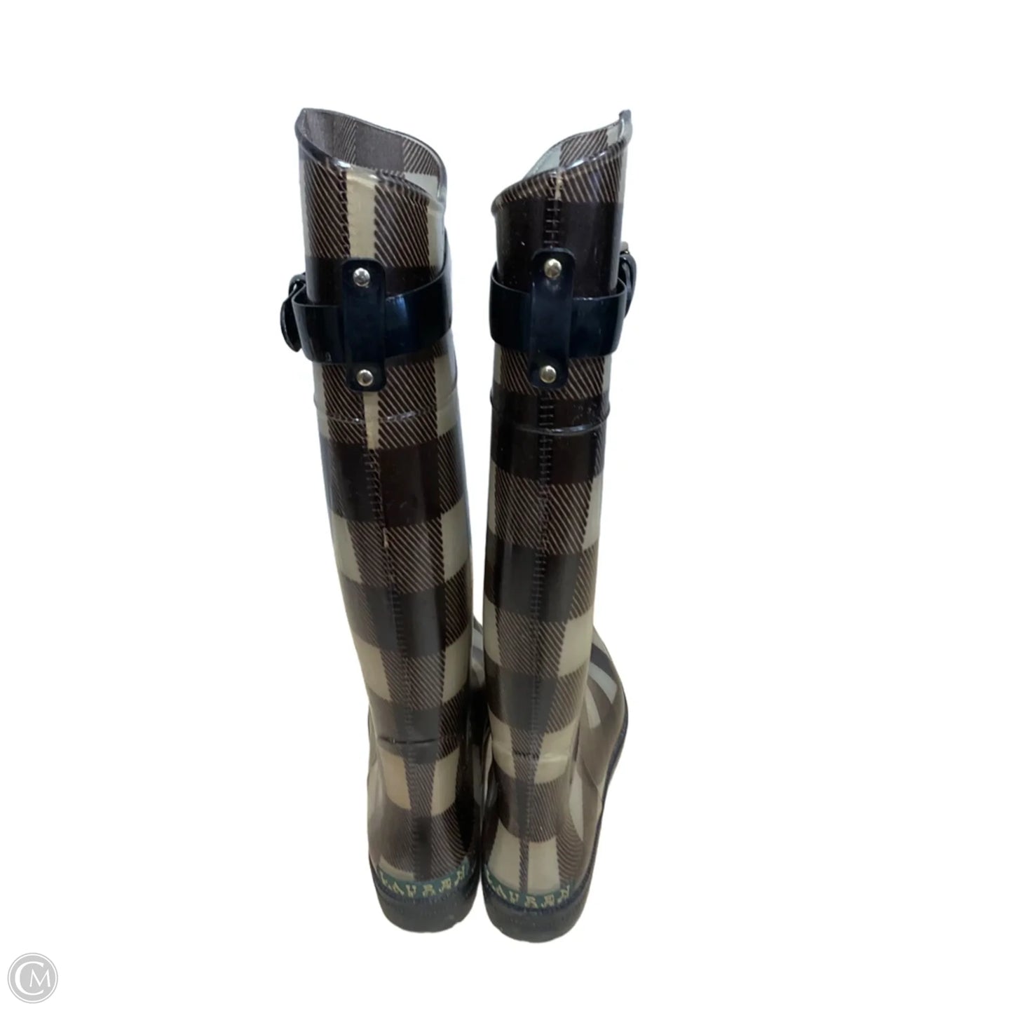 Boots Rain By Lauren By Ralph Lauren In Brown, Size: 8