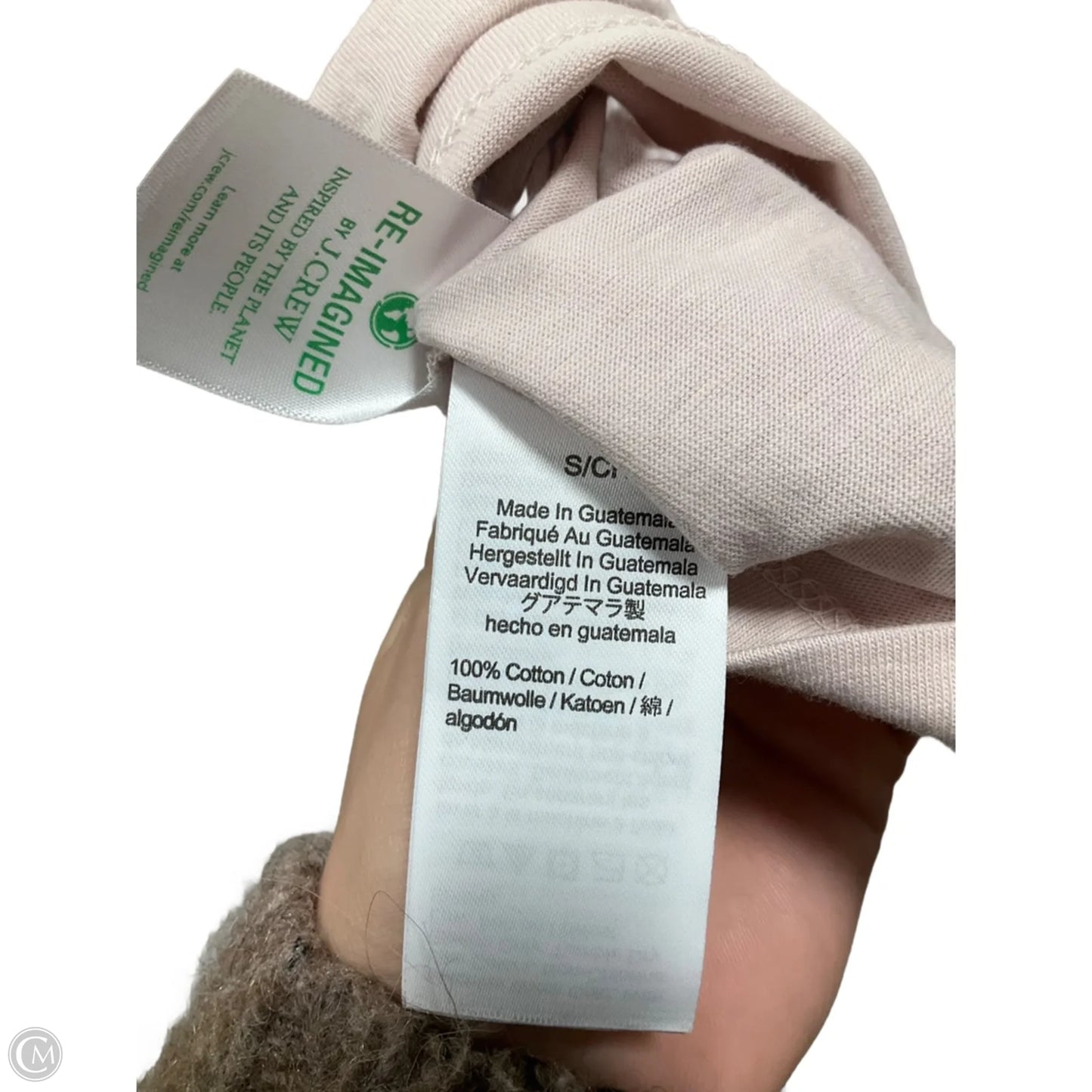 Top Short Sleeve Basic By J. Crew In Pink, Size: S