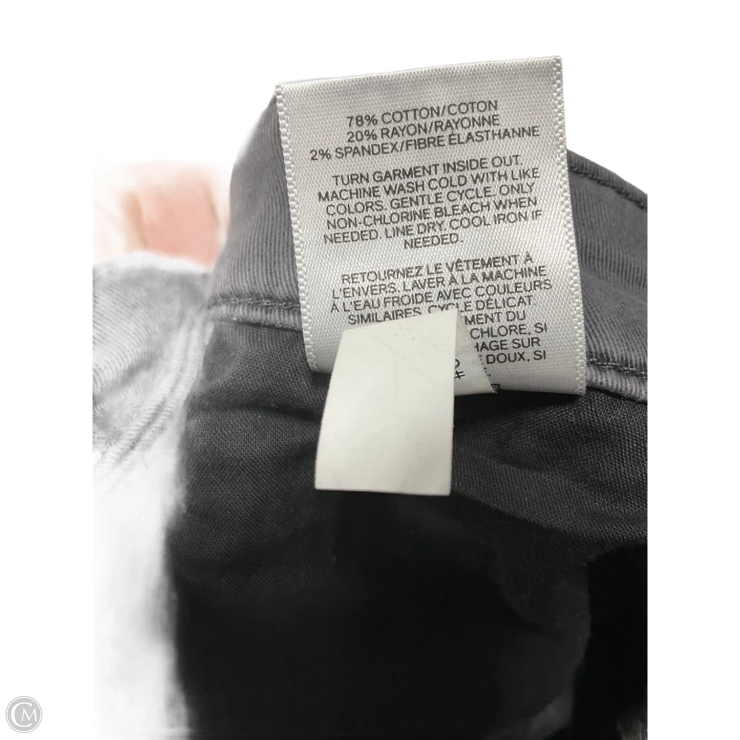 Jeans Skinny By Express In Grey, Size: 18