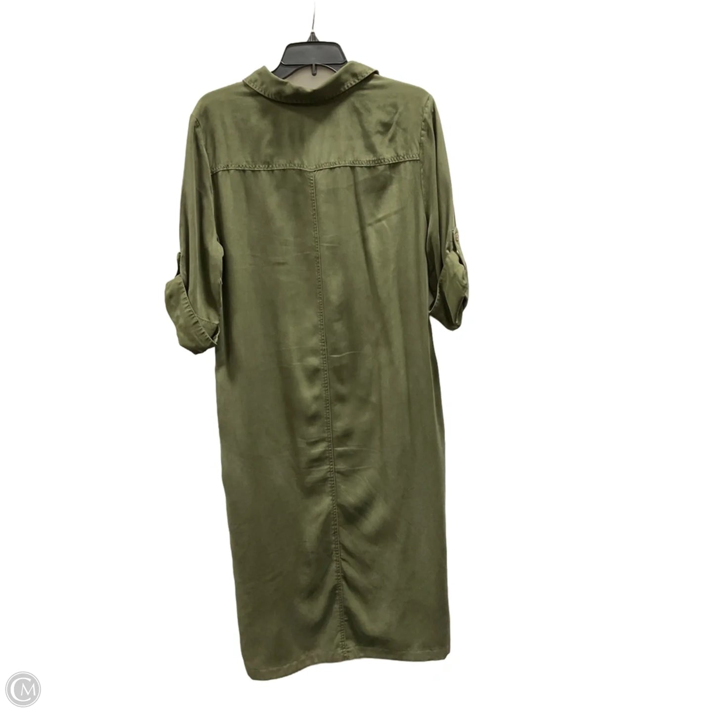 Dress Casual Maxi By Chicos In Green, Size: Xl
