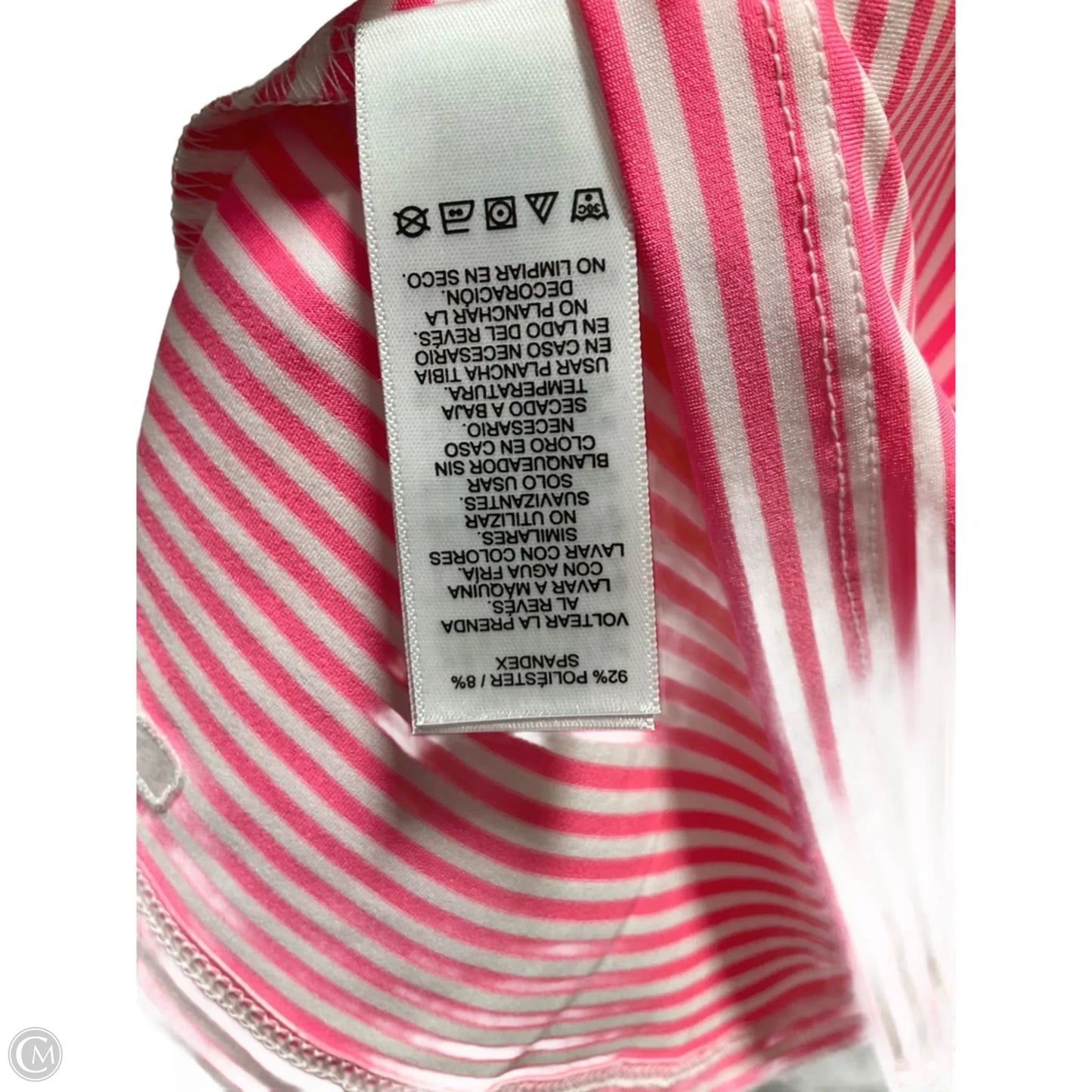 Top Long Sleeve By Vineyard Vines In Pink, Size: M