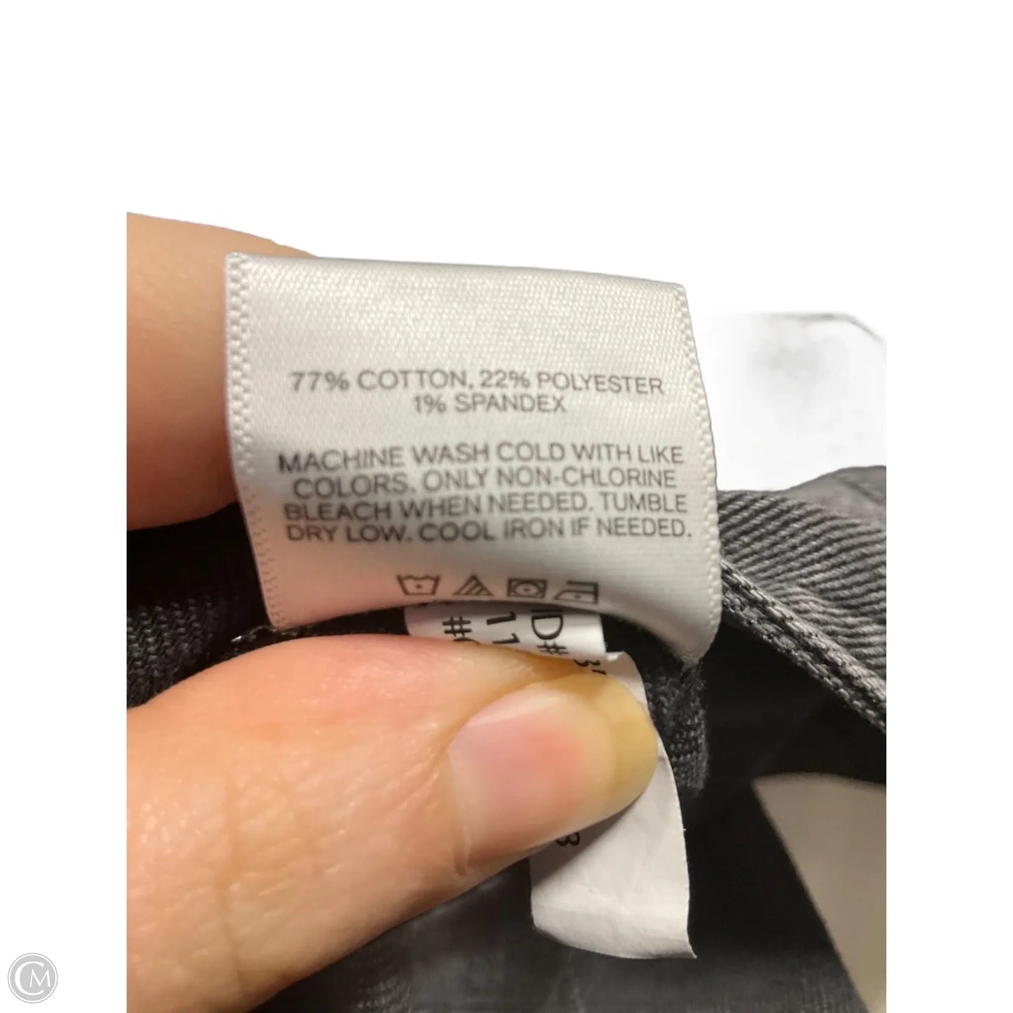 Jacket Denim By Express In Grey, Size: M