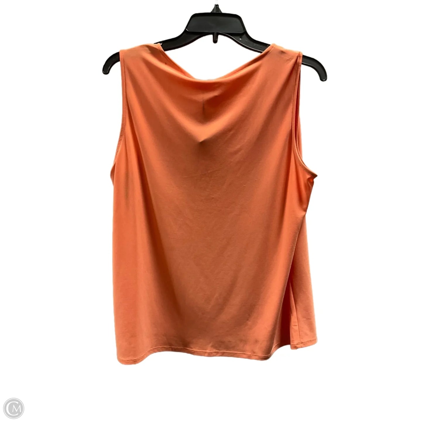 Top Sleeveless By Nine West In Orange, Size: L
