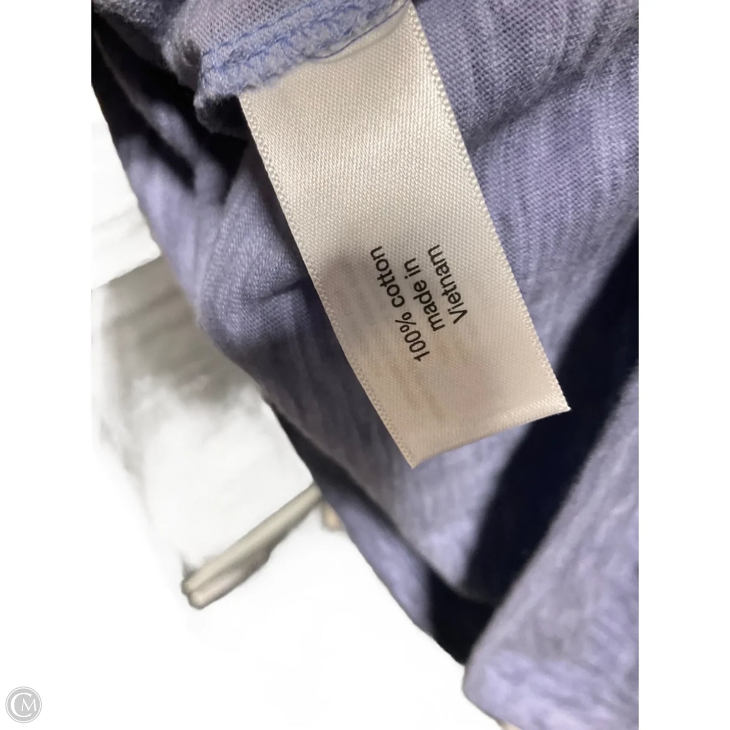 Top Short Sleeve By Lane Bryant In Blue, Size: 2x