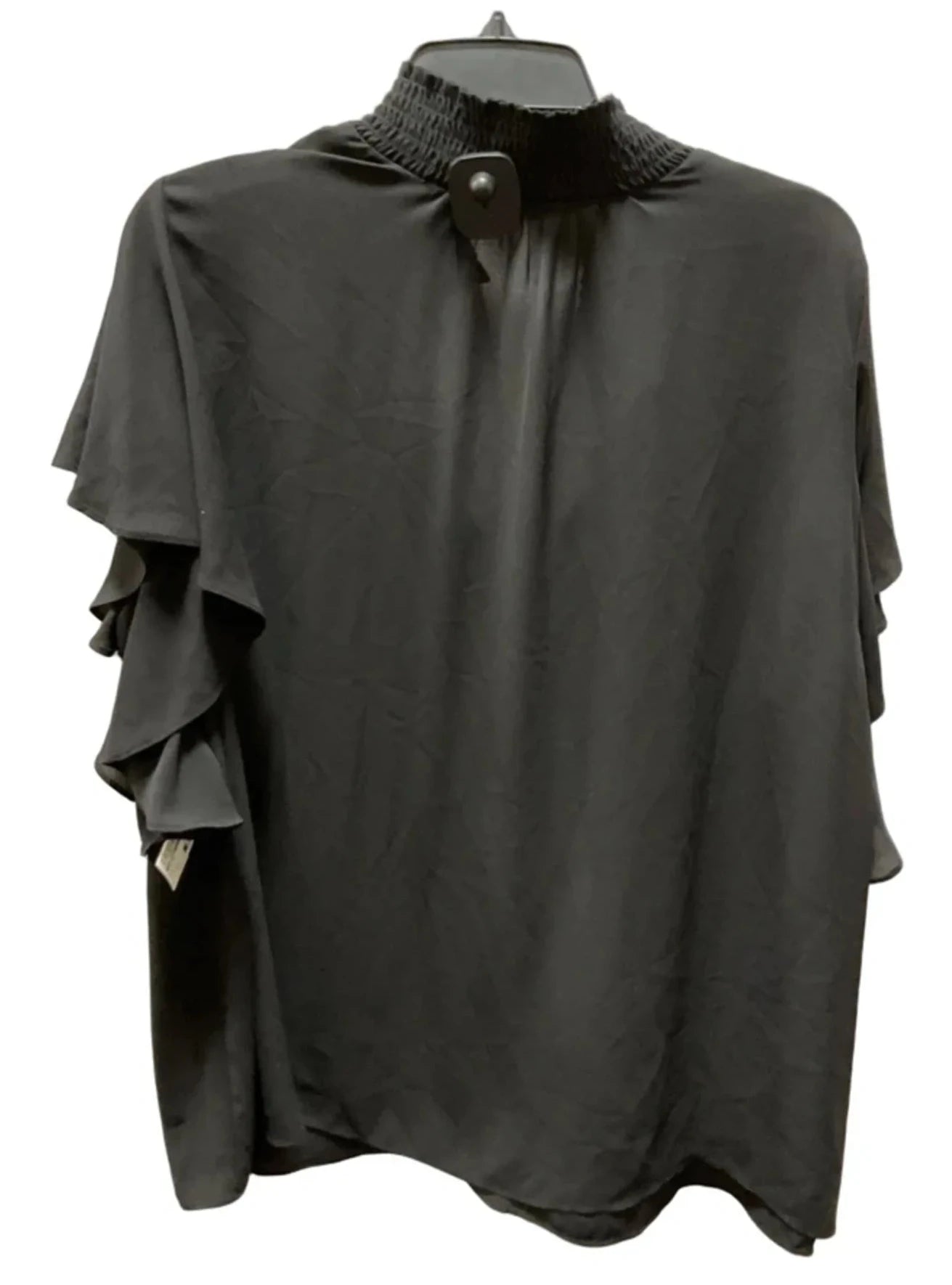 Top Short Sleeve By Tahari In Black, Size: 2x