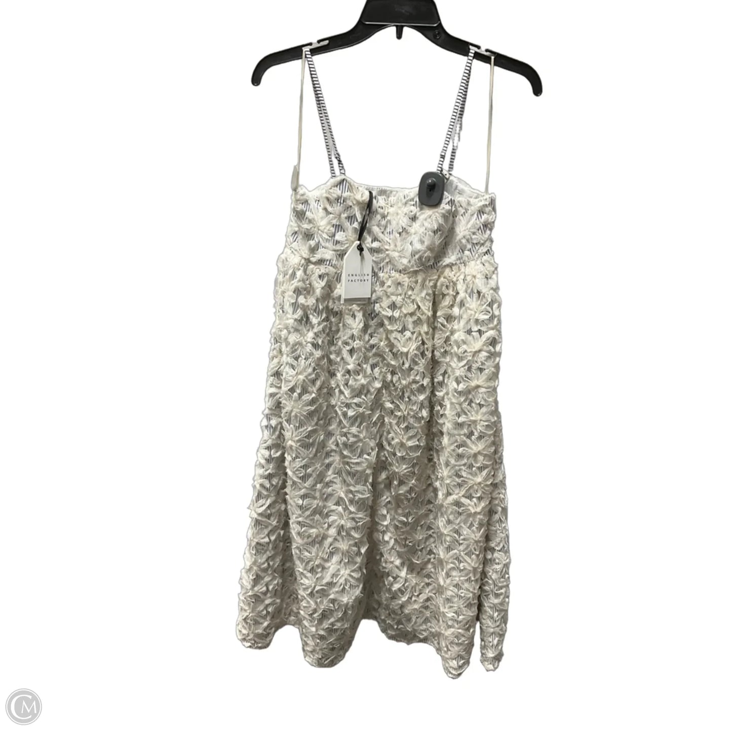 Dress Party Midi By English Factory In White, Size: Xs