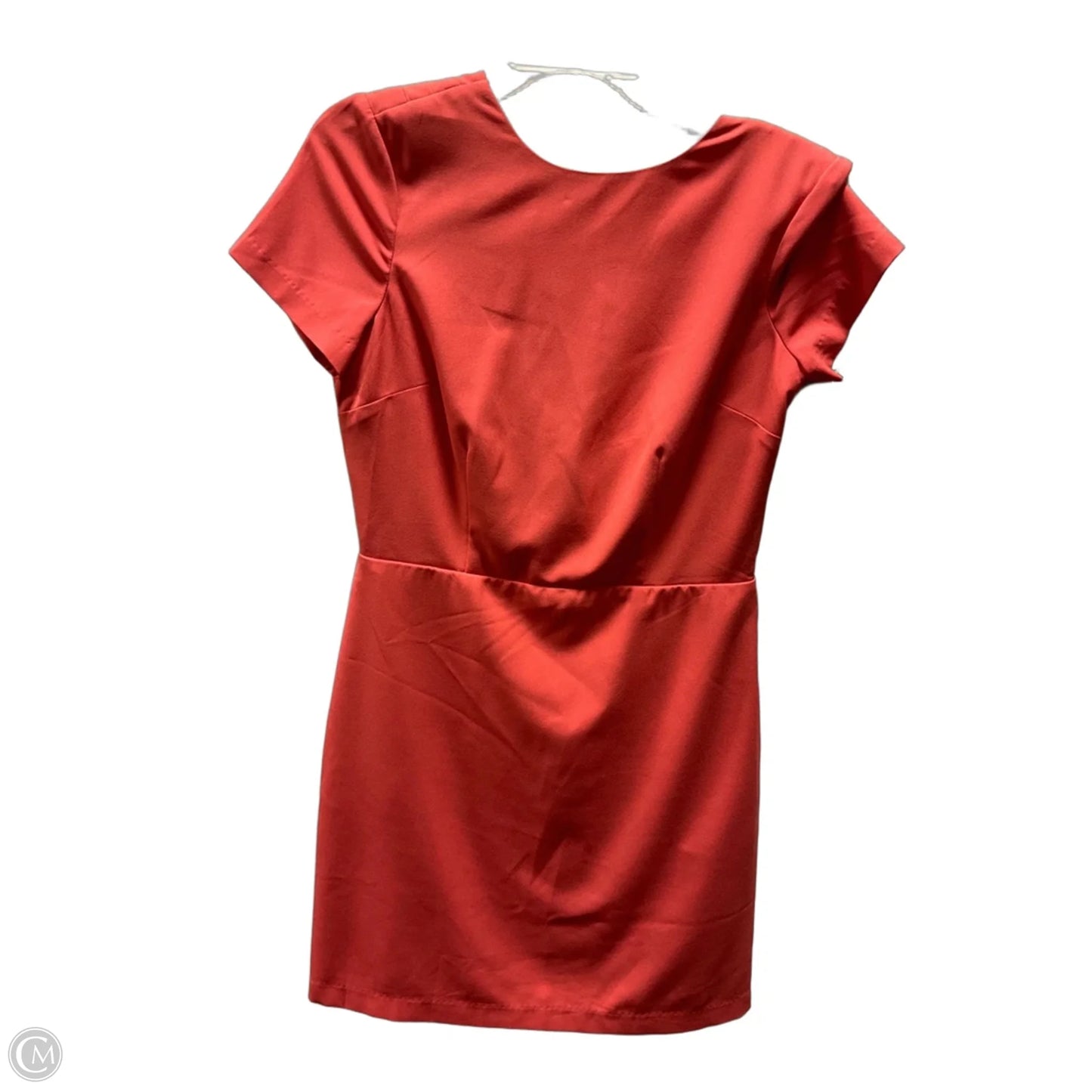 Dress Casual Short By Cupcakes And Cashmere In Orange, Size: S