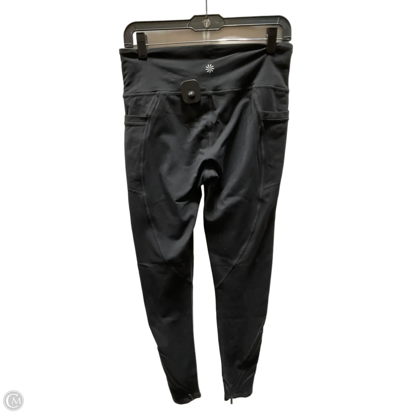 Athletic Leggings By Athleta In Black, Size: M