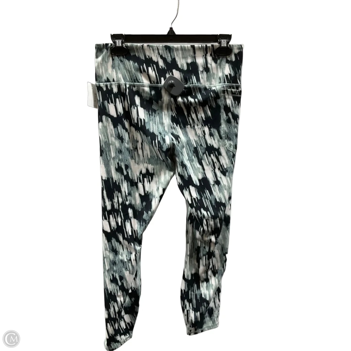 Athletic Leggings By Under Armour In Blue, Size: L