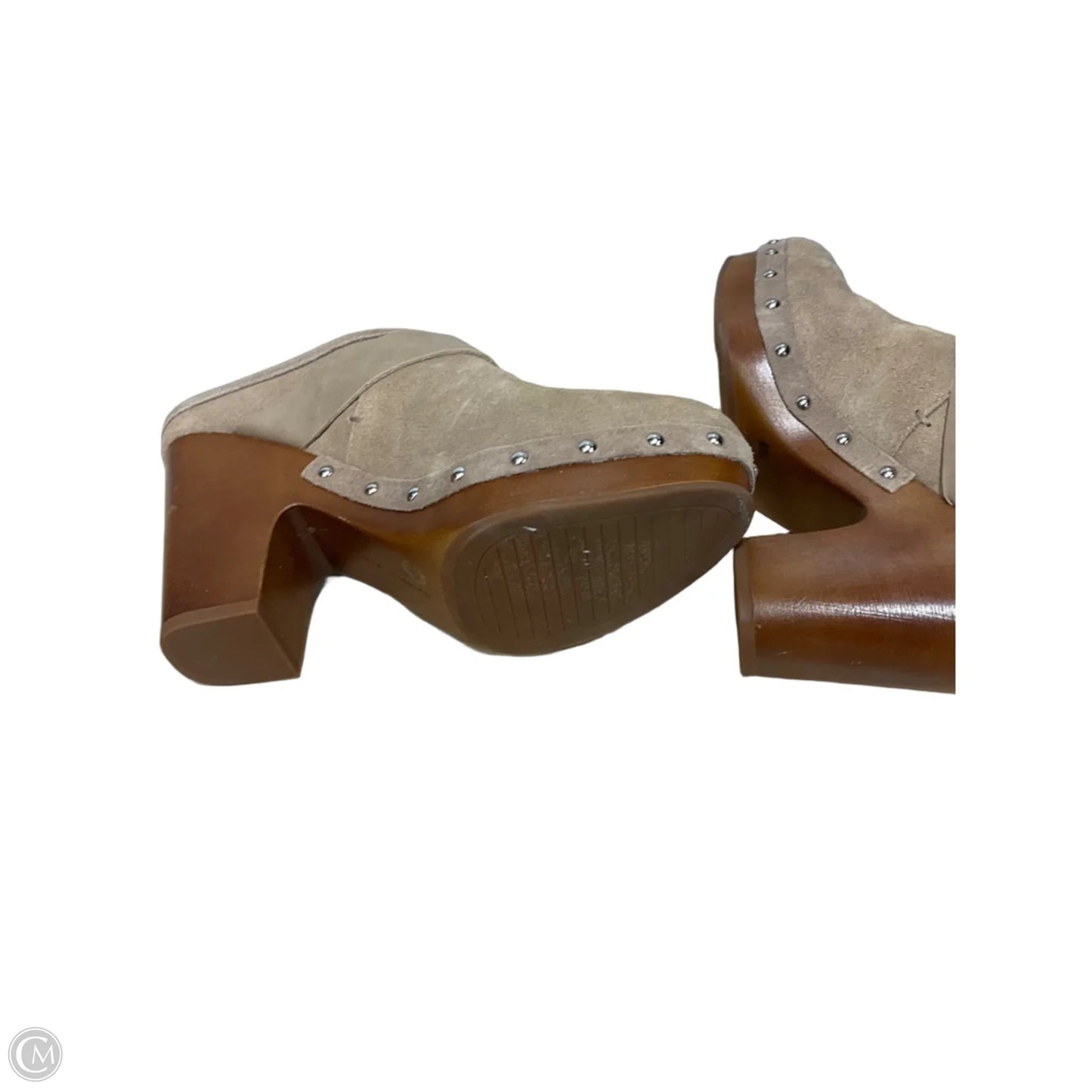 Shoes Heels Block By Vince Camuto In Taupe, Size: 7.5