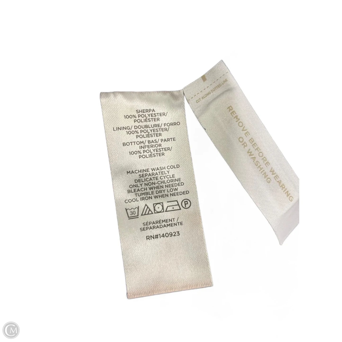 Vest Faux Fur & Sherpa By Lou And Grey In Tan, Size: M