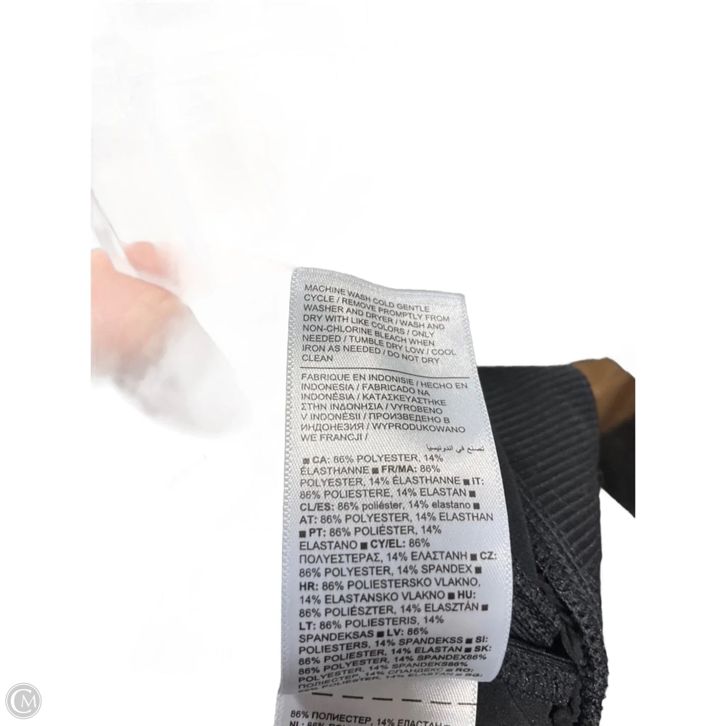 Athletic Capris By Athleta In Black, Size: 16