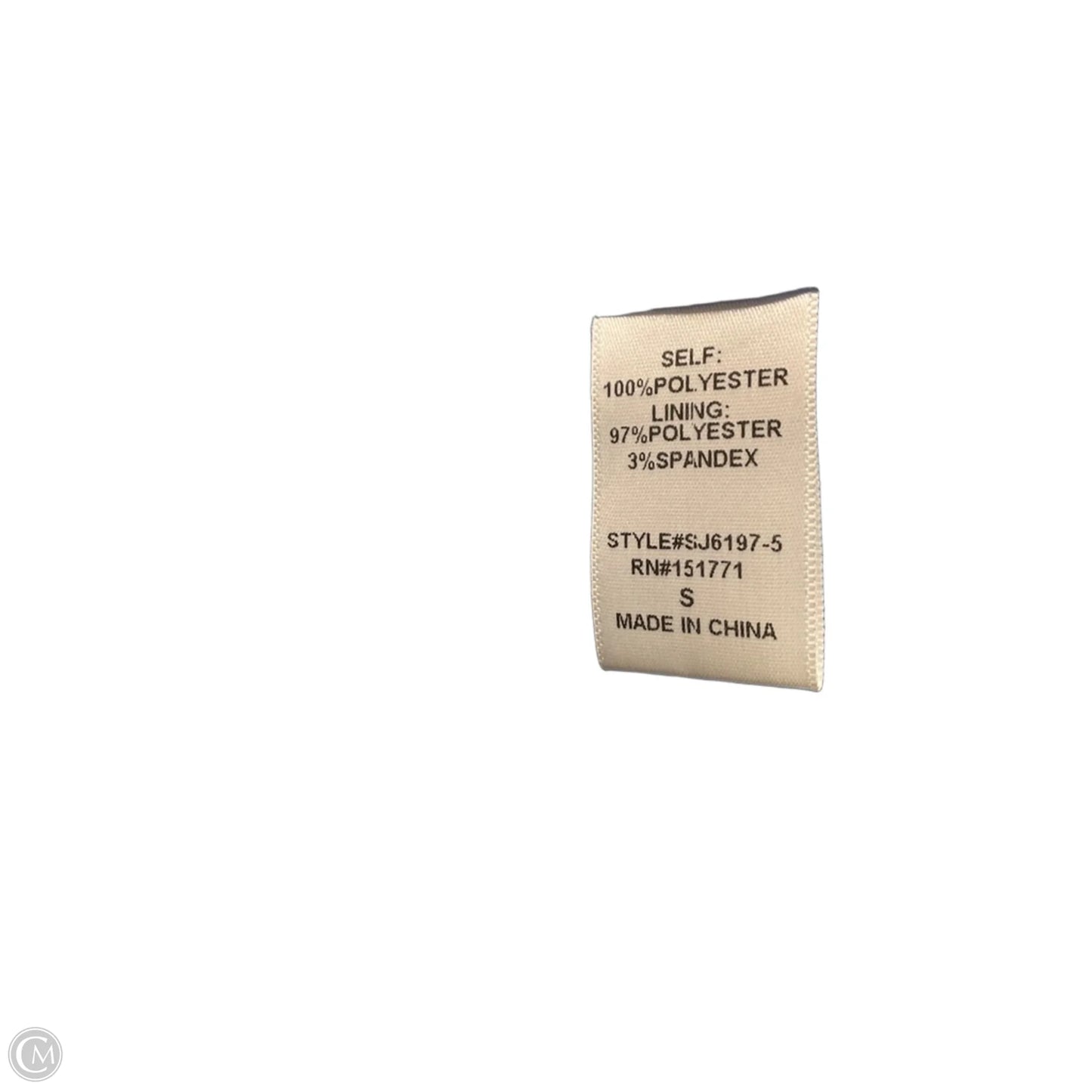 Jacket Shirt By Gilli In Plaid Pattern, Size: S