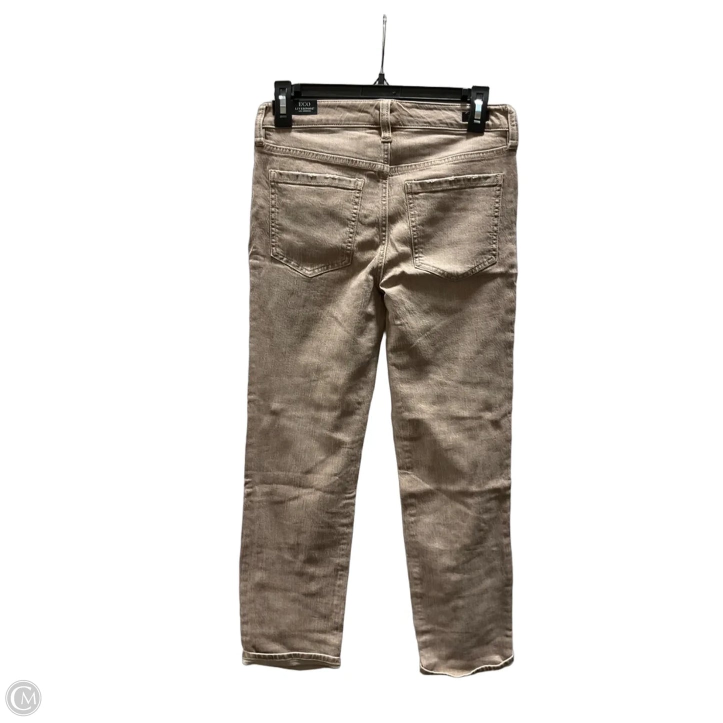 Jeans Straight By Liverpool In Brown, Size: 0