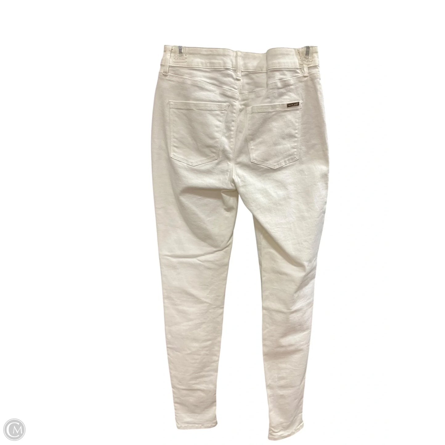 Jeans Skinny By White House Black Market In White Denim, Size: 0