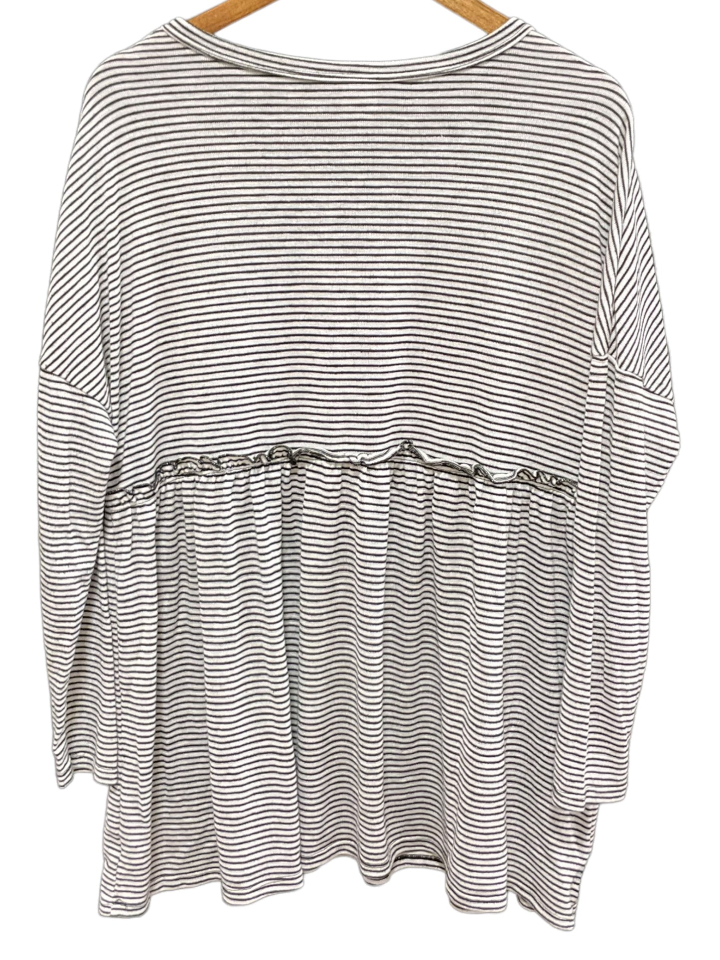 Maternity Top Long Sleeve By Time And Tru Size: L