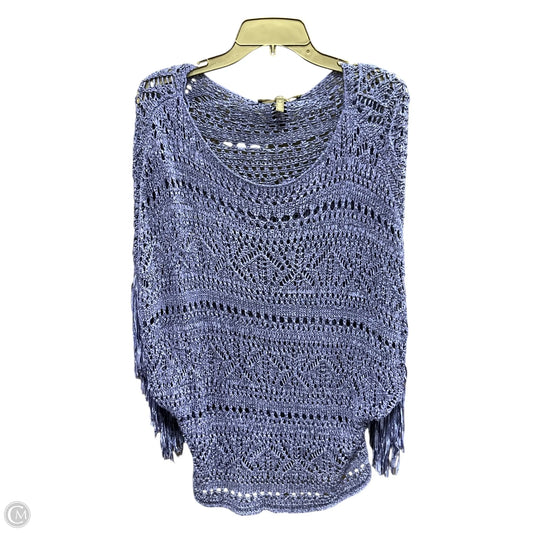 Top Short Sleeve By White House Black Market In Navy, Size: S