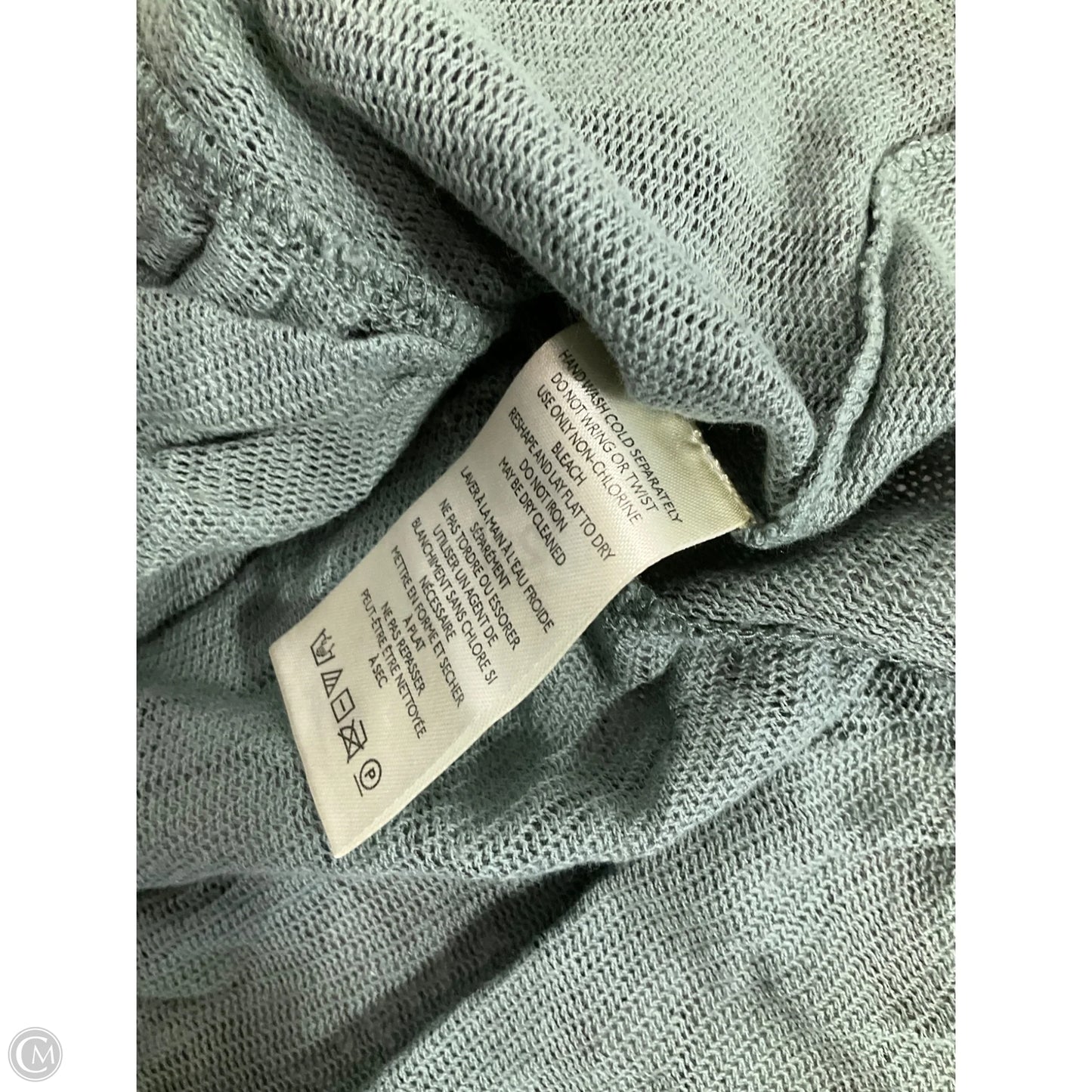 Top Long Sleeve By Free People In Black & Green, Size: L