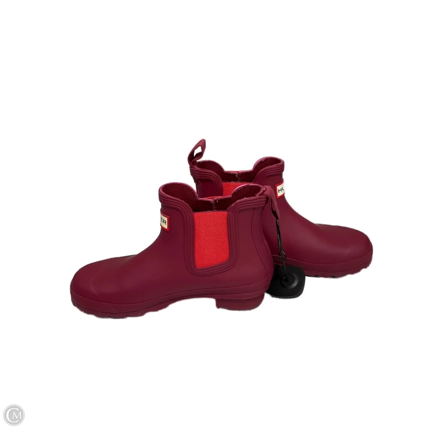 Boots Rain By Hunter In Red, Size: 6
