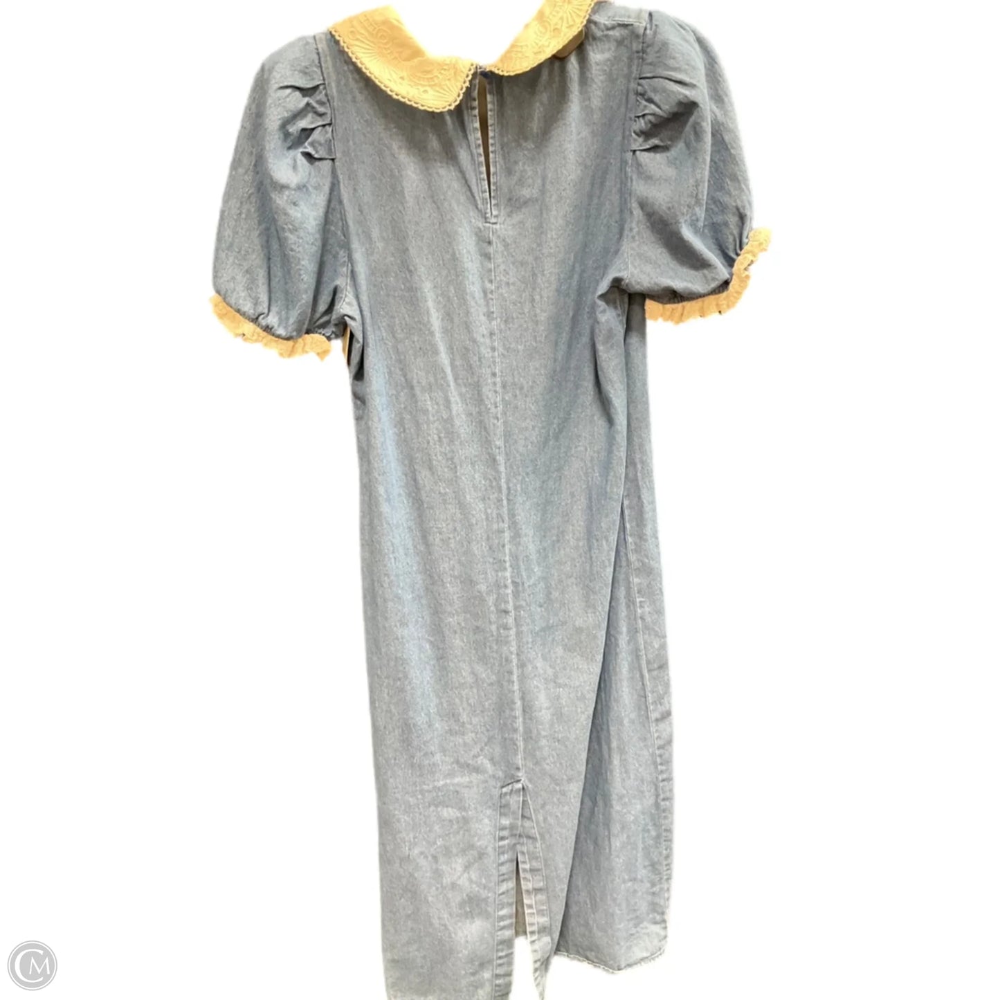 Dress Casual Midi By Porridge In Blue, Size: S
