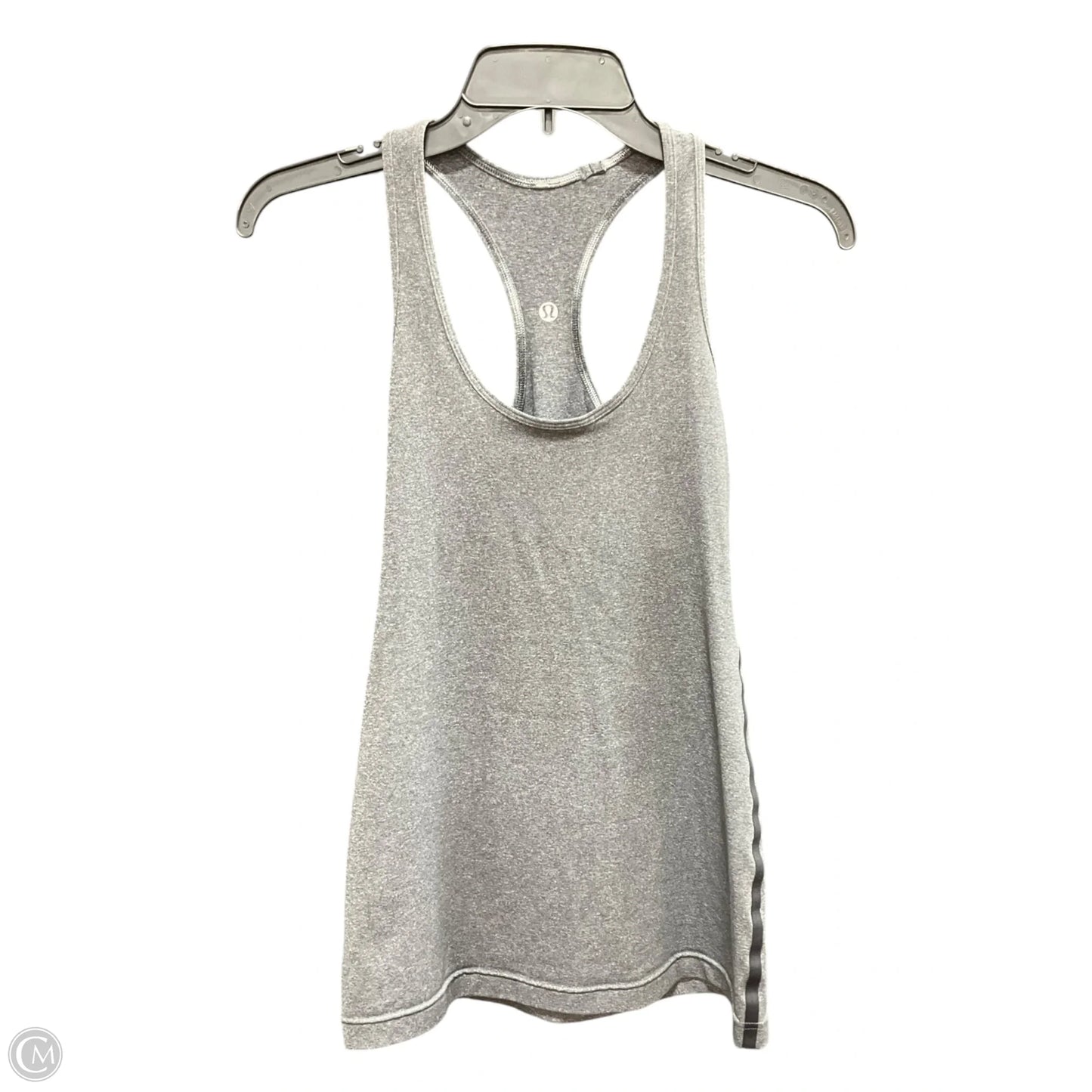 Athletic Tank Top By Lululemon In Grey, Size: M