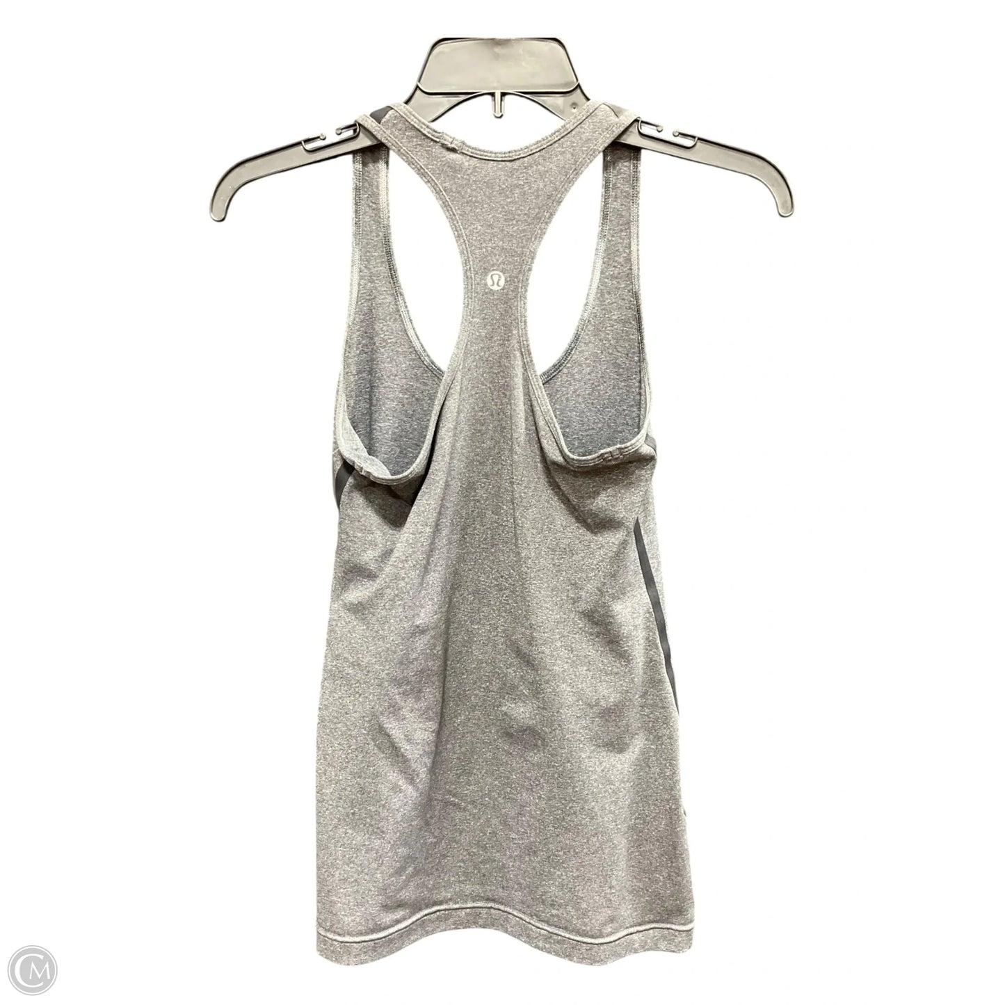 Athletic Tank Top By Lululemon In Grey, Size: M