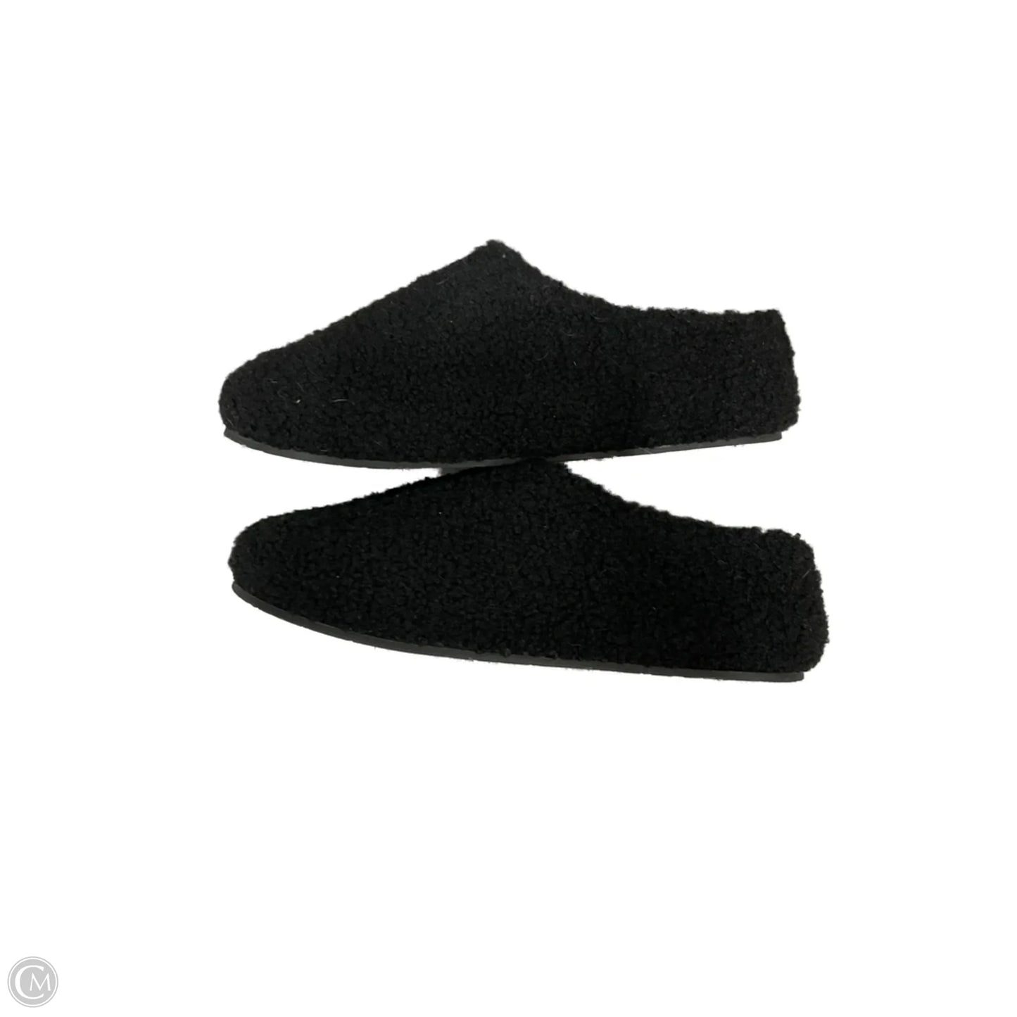 Slippers By Clothes Mentor In Black