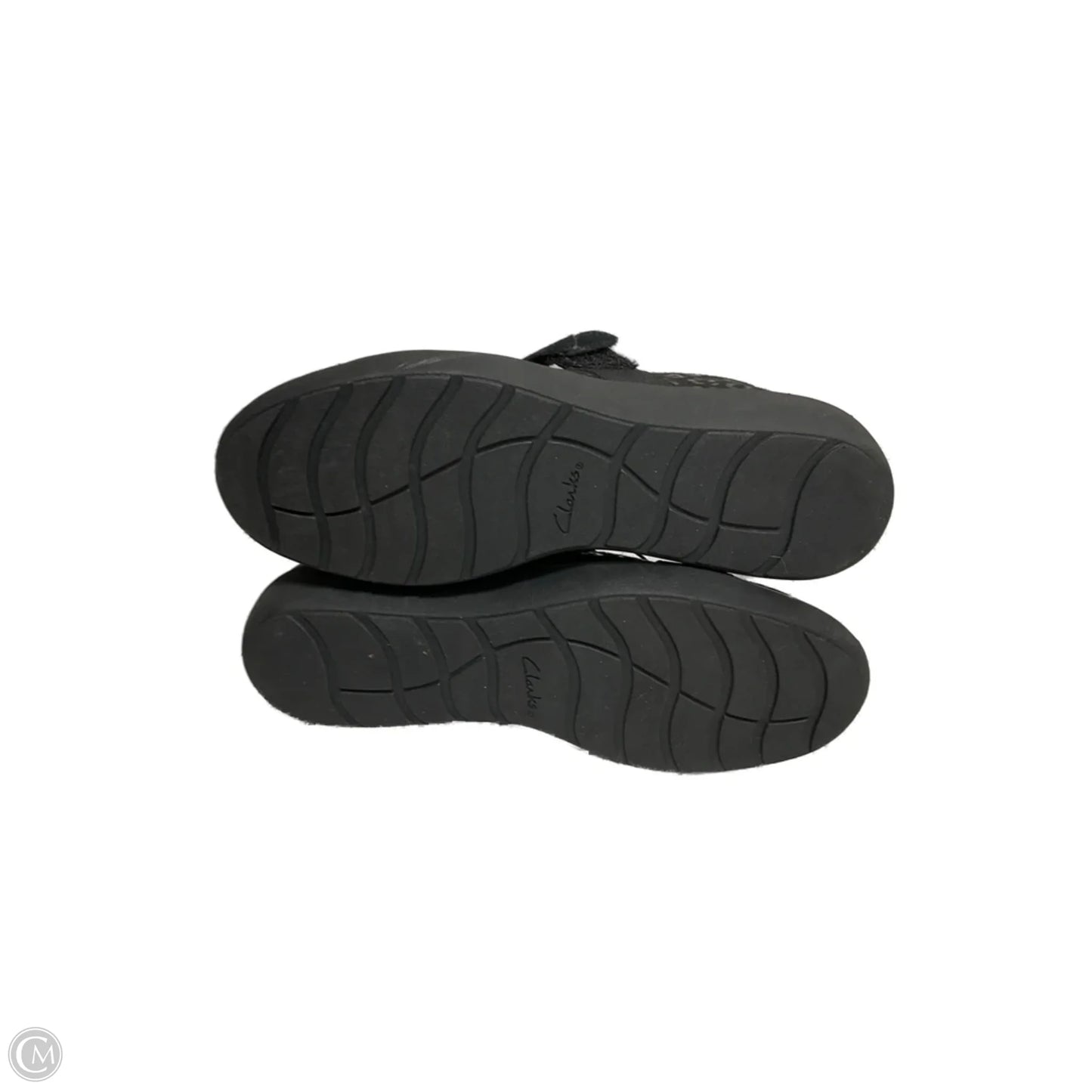 Shoes Flats By Clarks In Black, Size: 9
