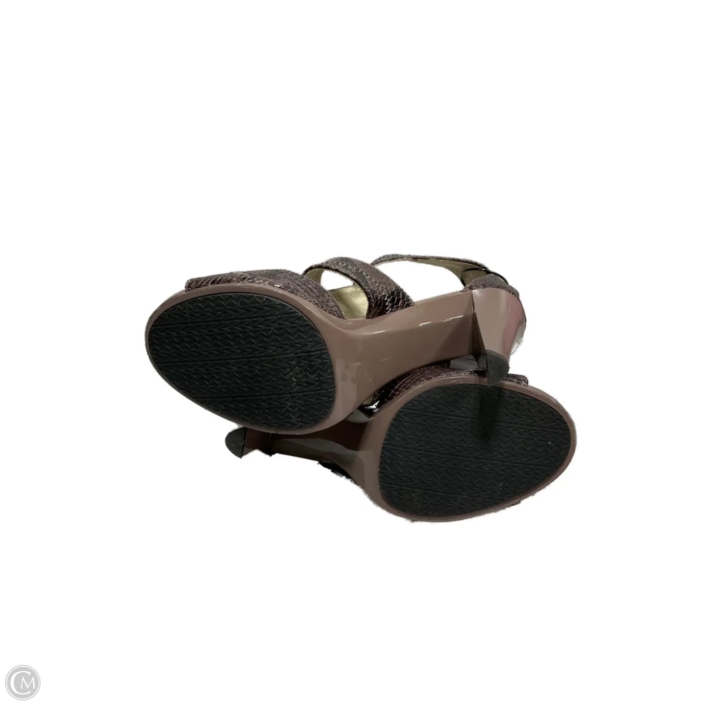 Shoes Heels Stiletto By Michael By Michael Kors In Snakeskin Print, Size: 8.5