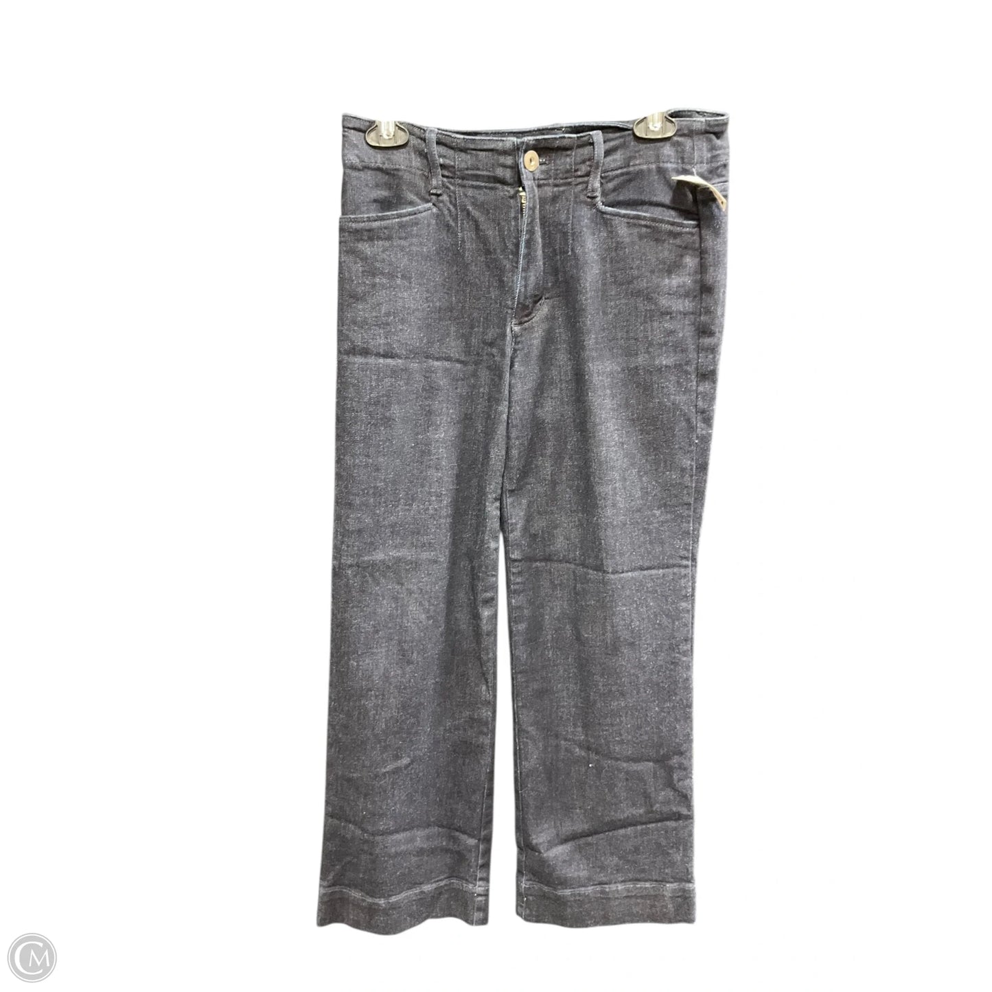 Jeans Wide Leg By J. Jill In Blue Denim, Size: 6p