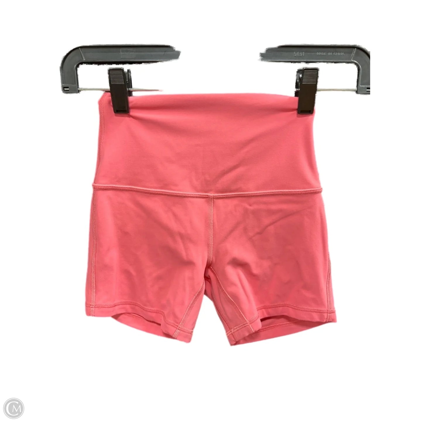 Athletic Shorts By Lululemon In Pink, Size: 2