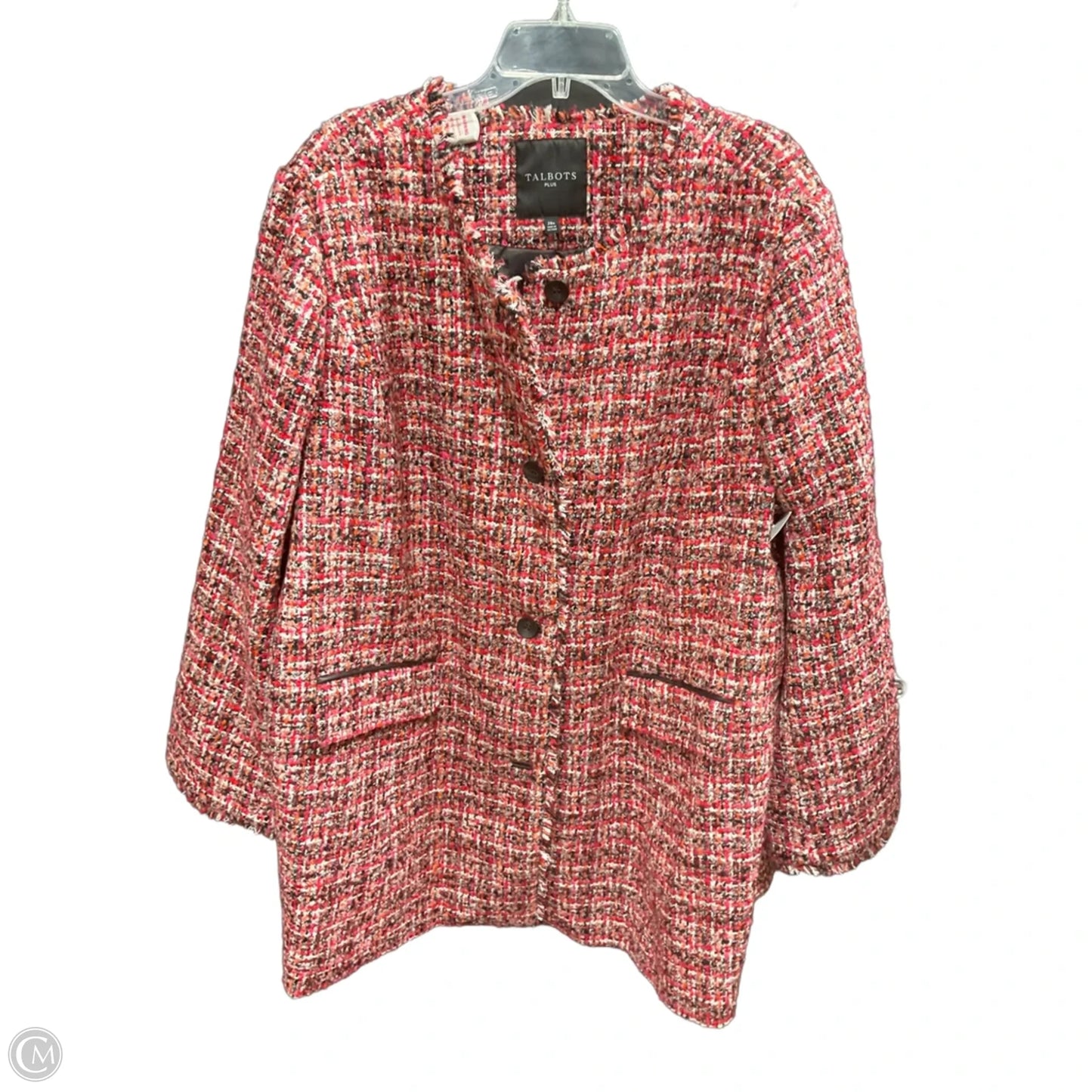 Blazer By Talbots In Multi-colored, Size: 1x