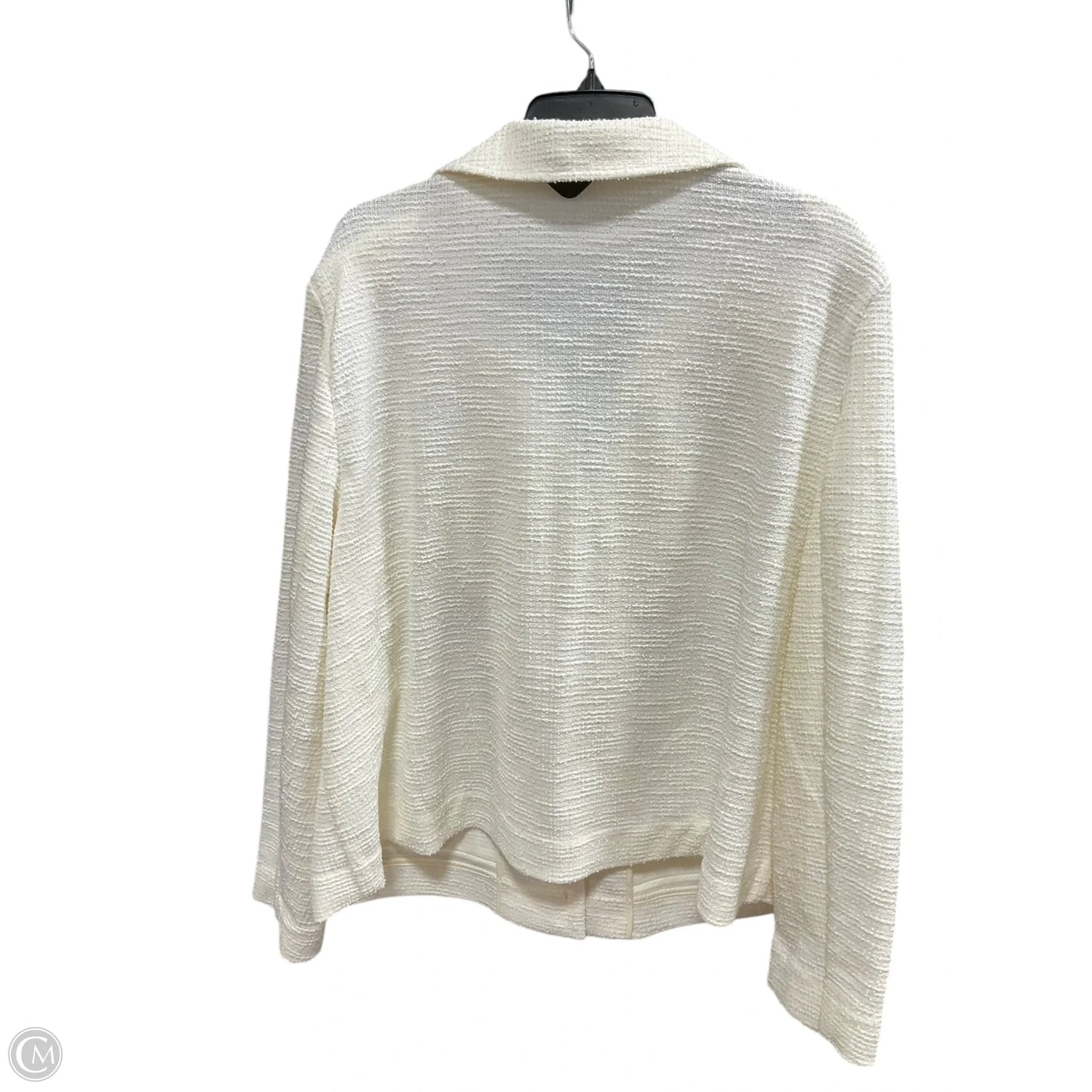 Blazer By Lane Bryant In Cream, Size: 1x
